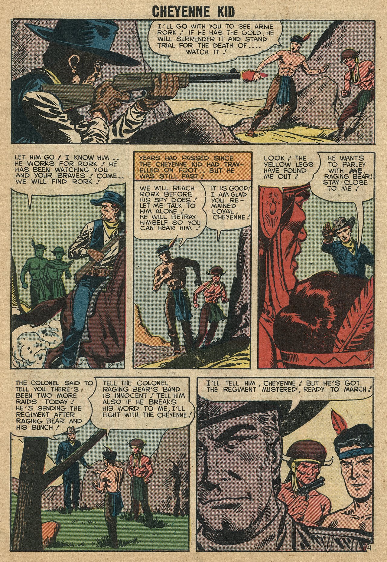 Read online Cheyenne Kid comic -  Issue #9 - 7