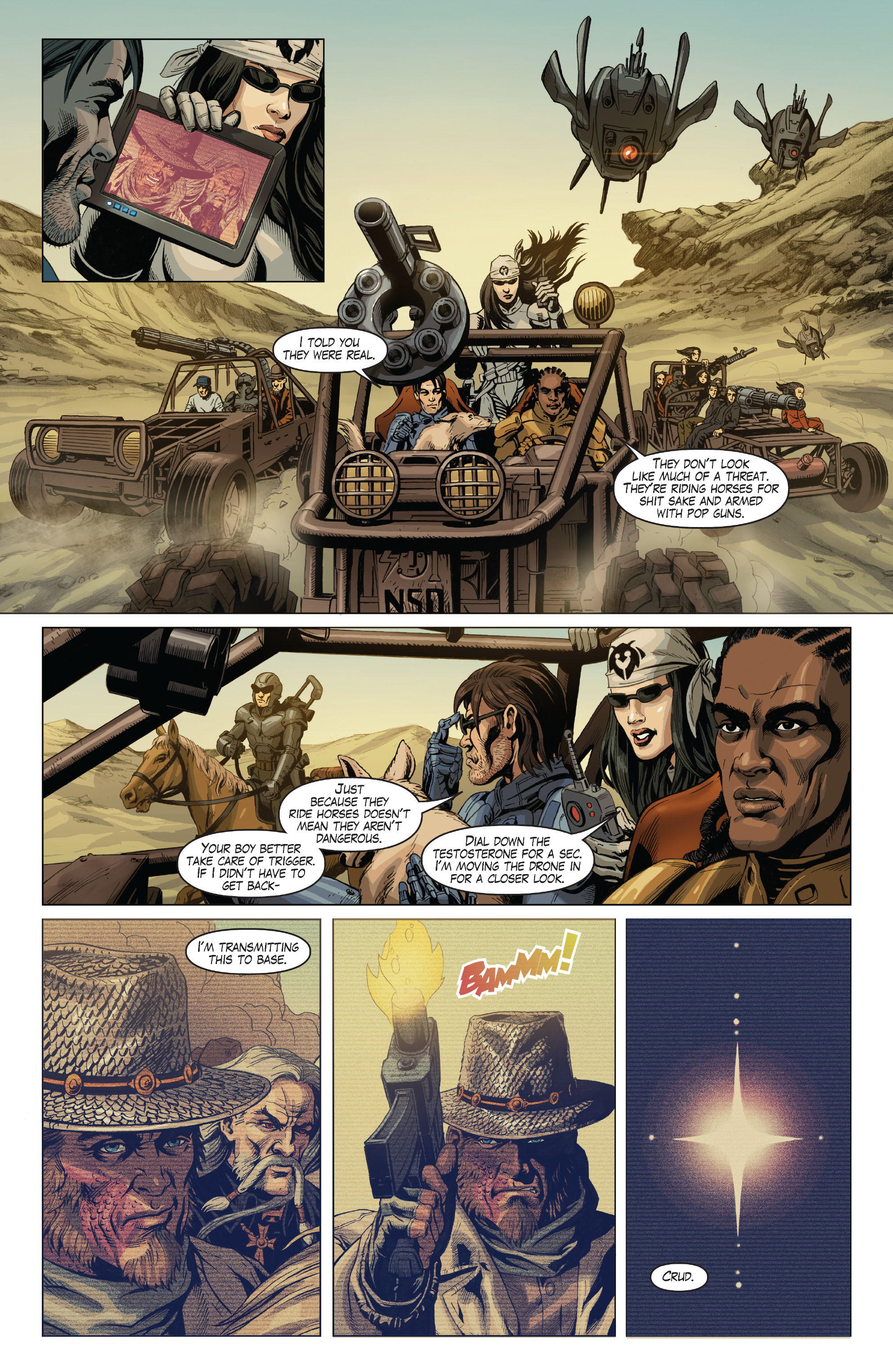 Read online Marksmen comic -  Issue #1 - 25