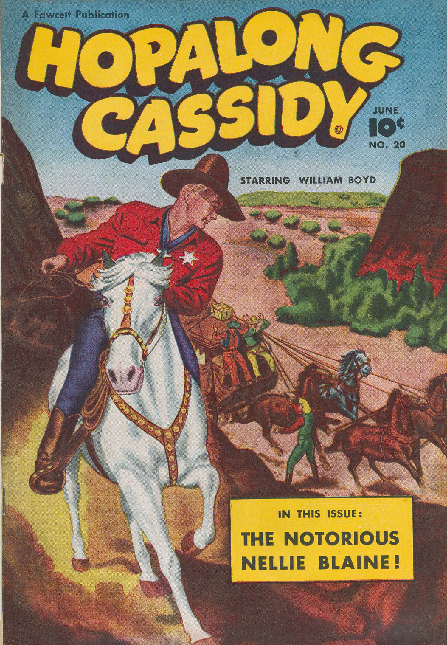Read online Hopalong Cassidy comic -  Issue #20 - 1