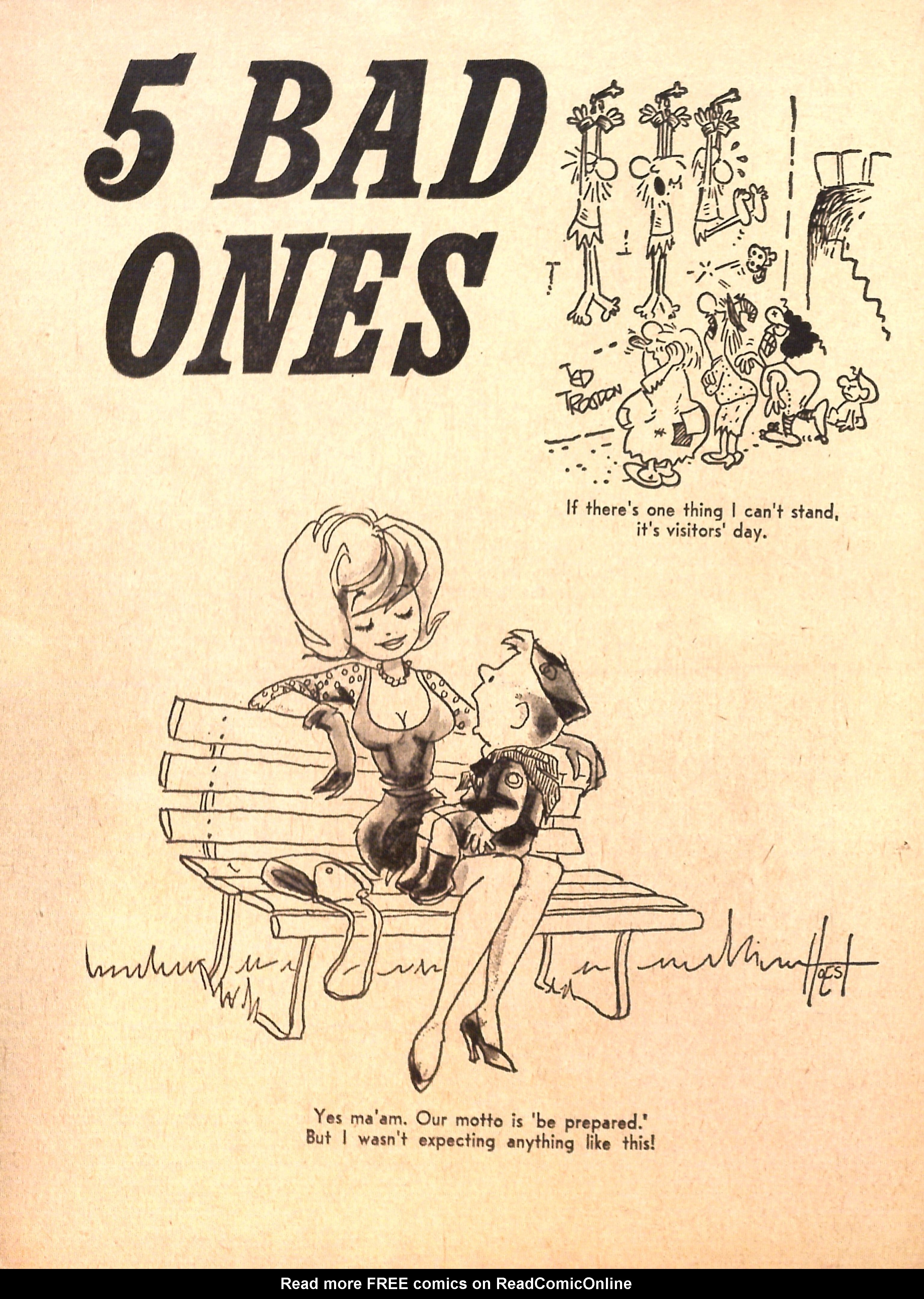 Read online Cartoons and Gags comic -  Issue #33 - 34