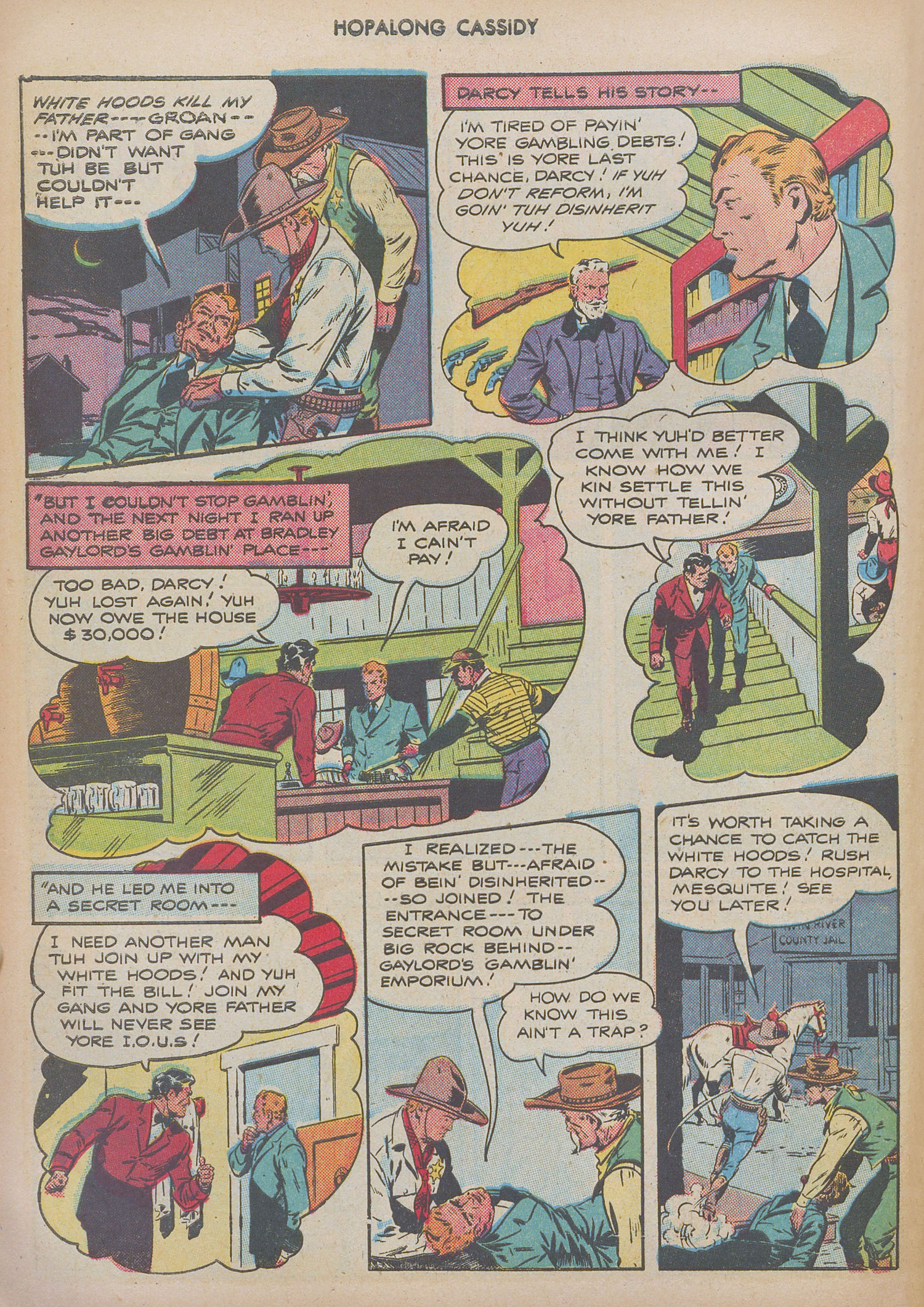 Read online Hopalong Cassidy comic -  Issue #9 - 46