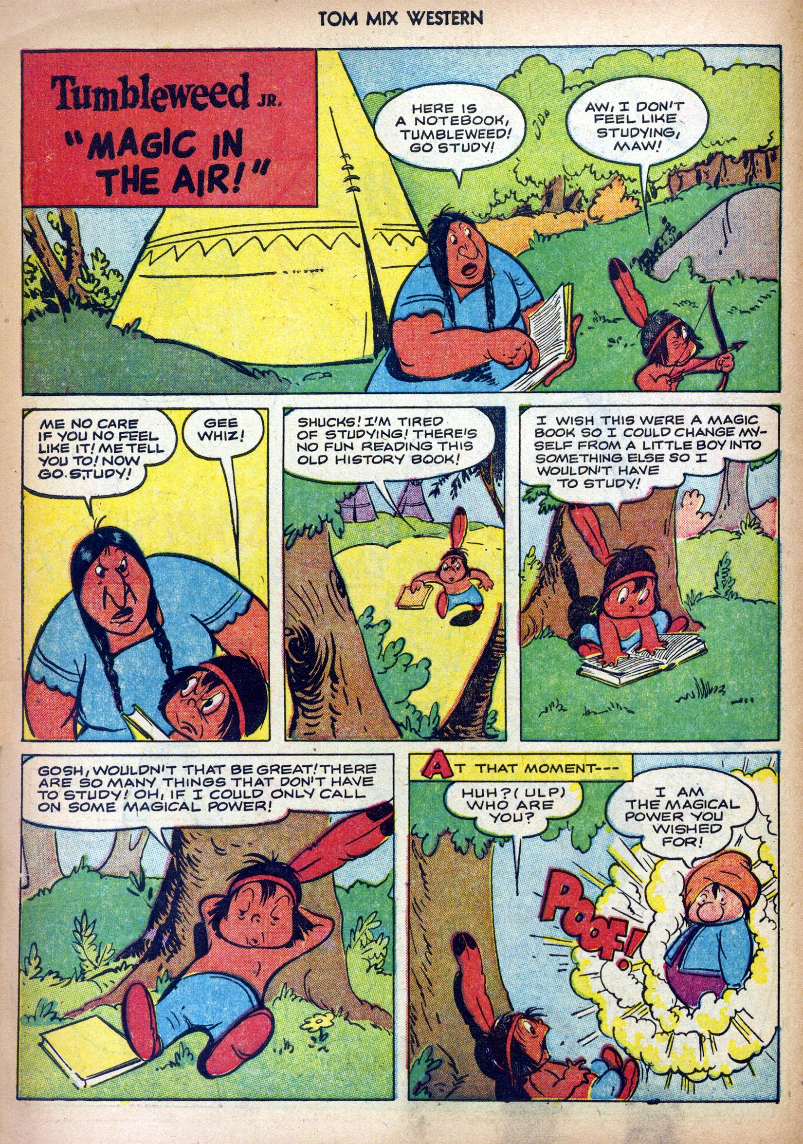 Read online Tom Mix Western (1948) comic -  Issue #48 - 10