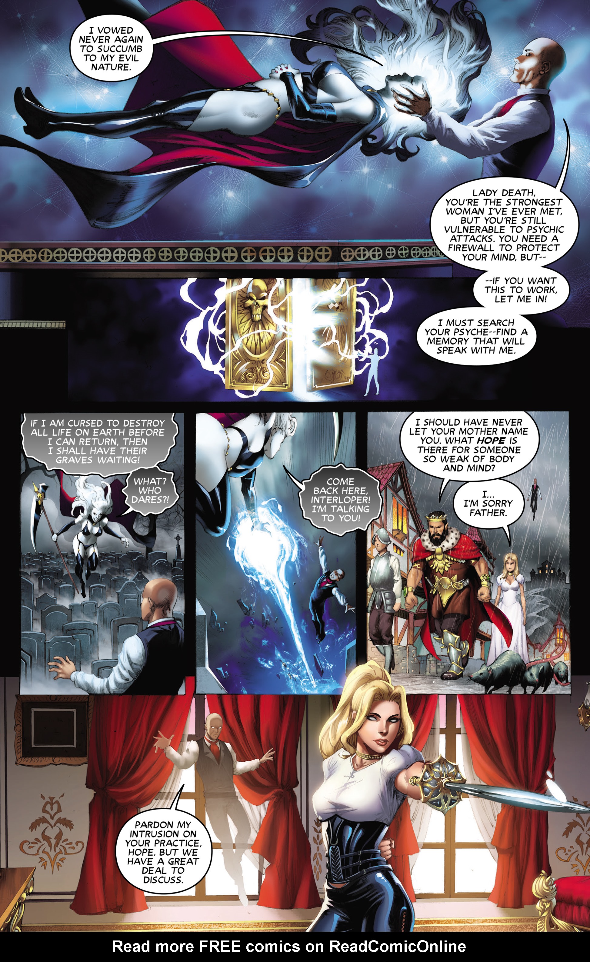 Read online Lady Death: Cataclysmic Majesty comic -  Issue # Full - 23