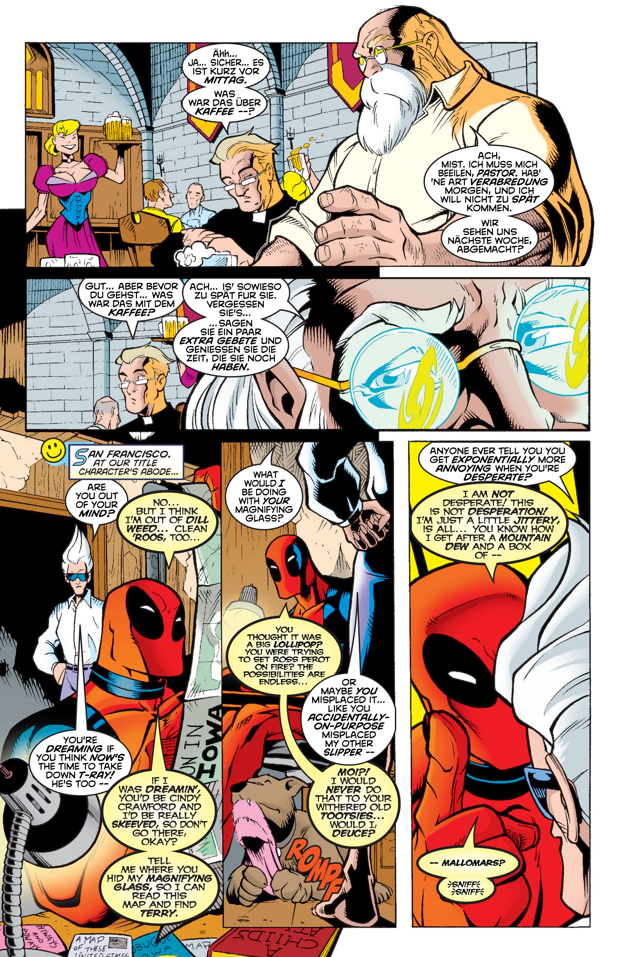 Read online Deadpool Epic Collection comic -  Issue # Drowning Man (Part 1) - 93