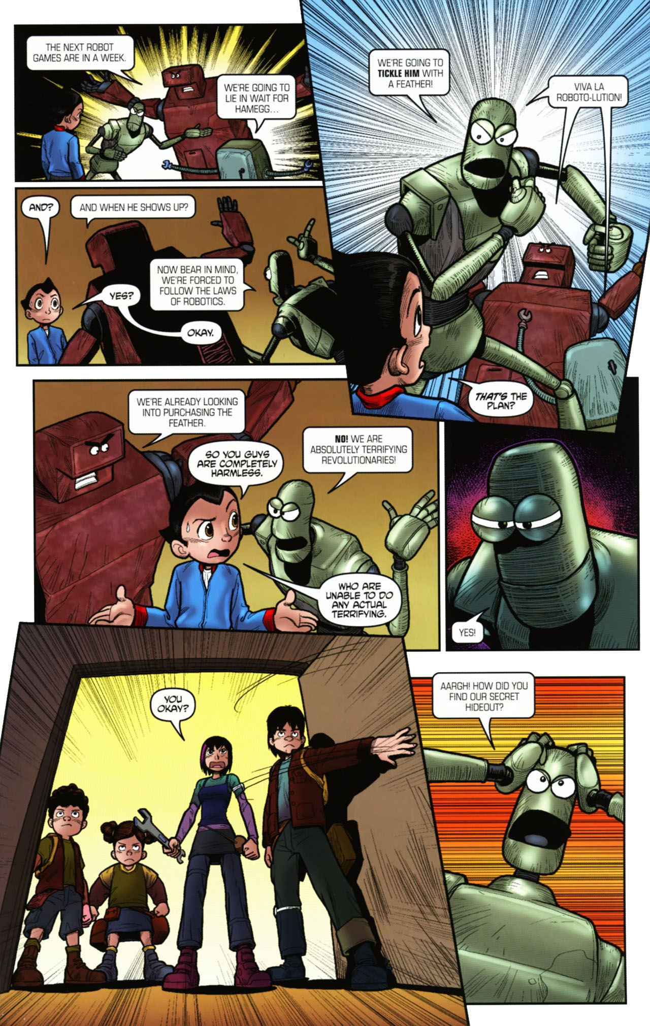 Read online Astro Boy: The Movie: Official Movie Adaptation comic -  Issue #2 - 23