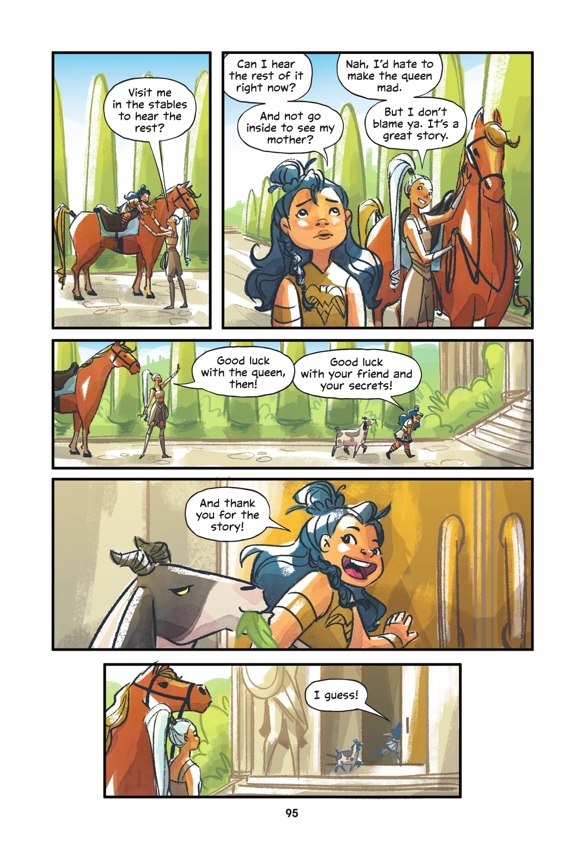 Read online Diana and the Hero's Journey comic -  Issue # TPB - 88