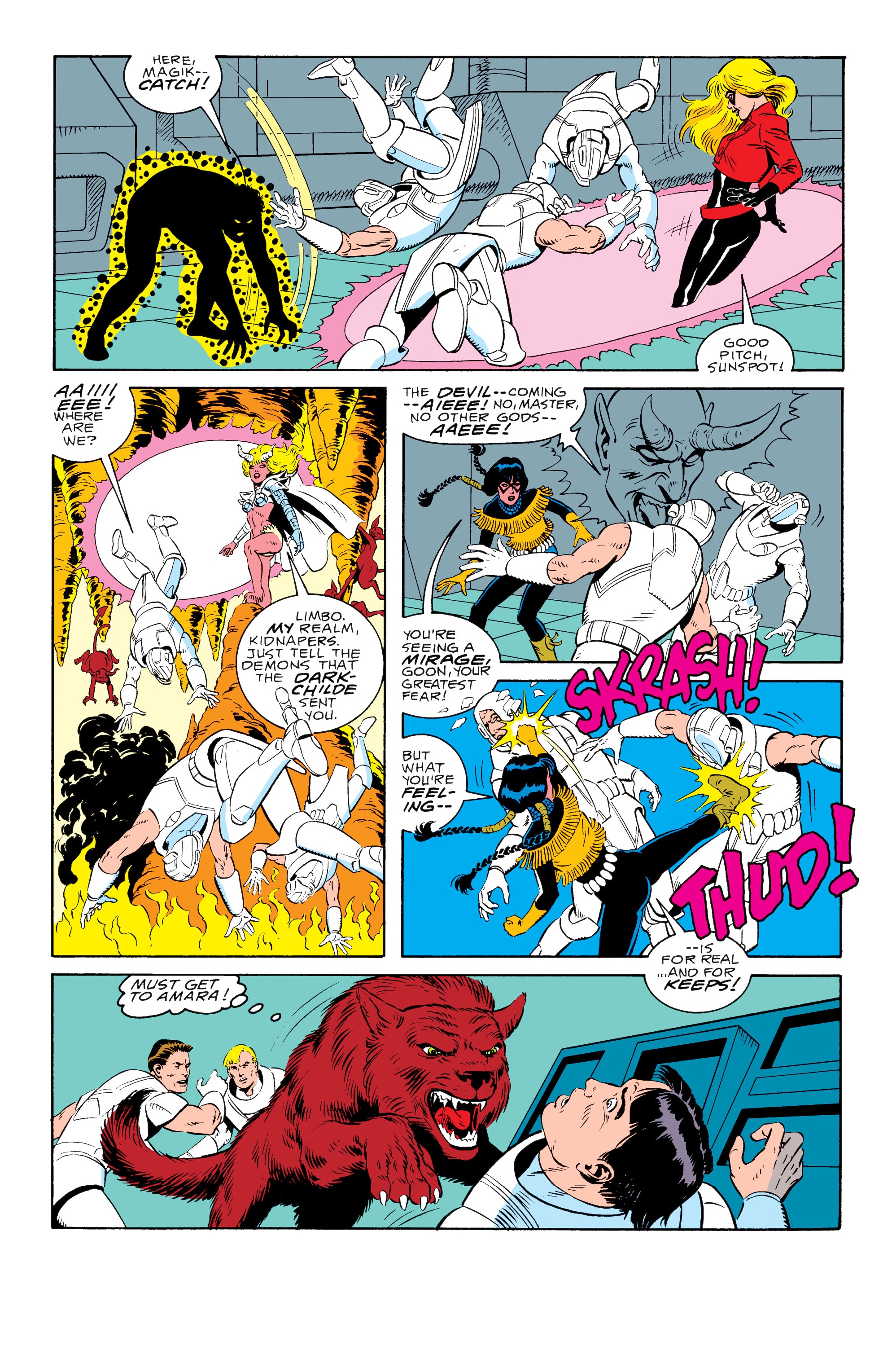 Read online The New Mutants comic -  Issue # _Omnibus 3 (Part 5) - 8