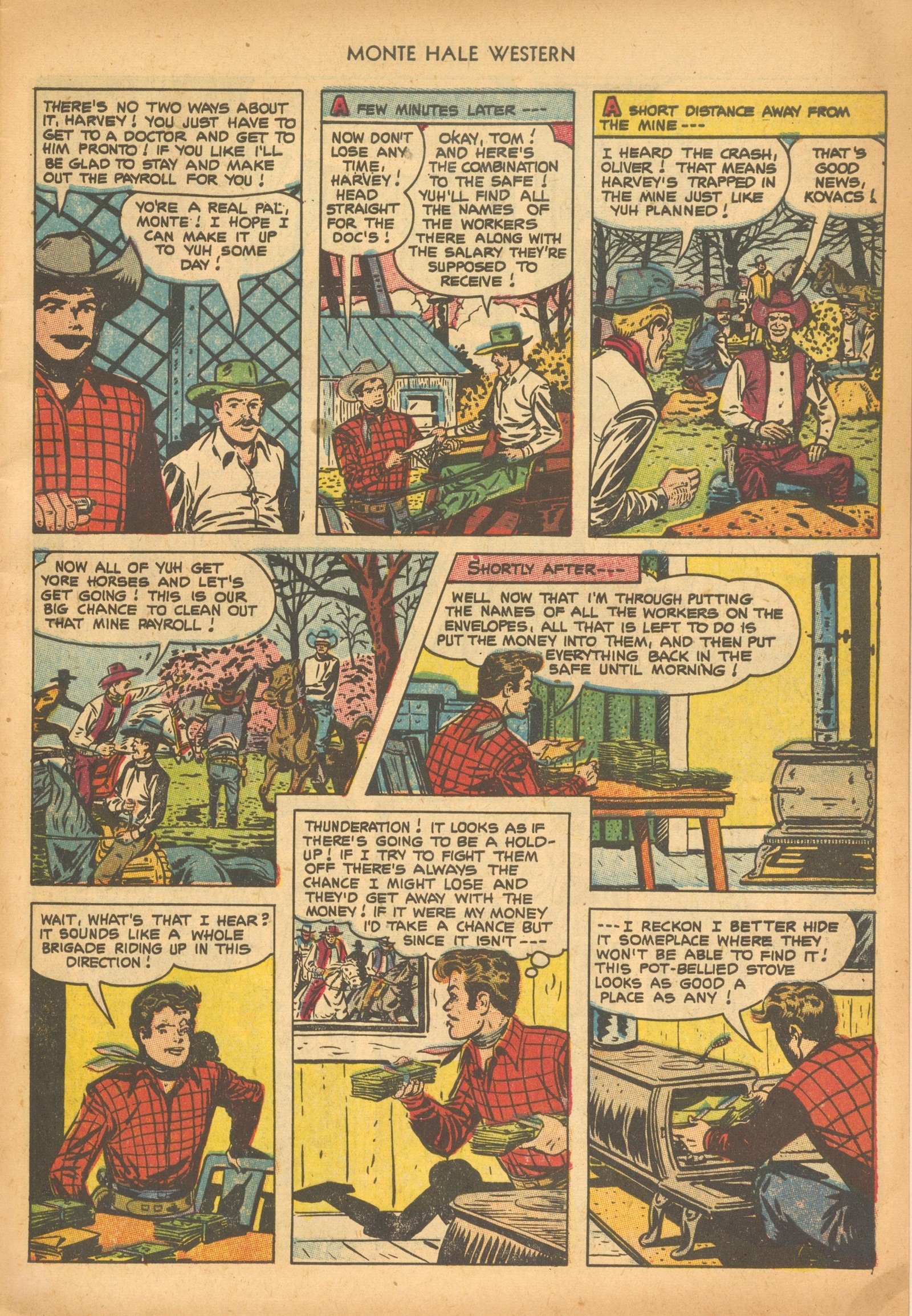 Read online Monte Hale Western comic -  Issue #80 - 5