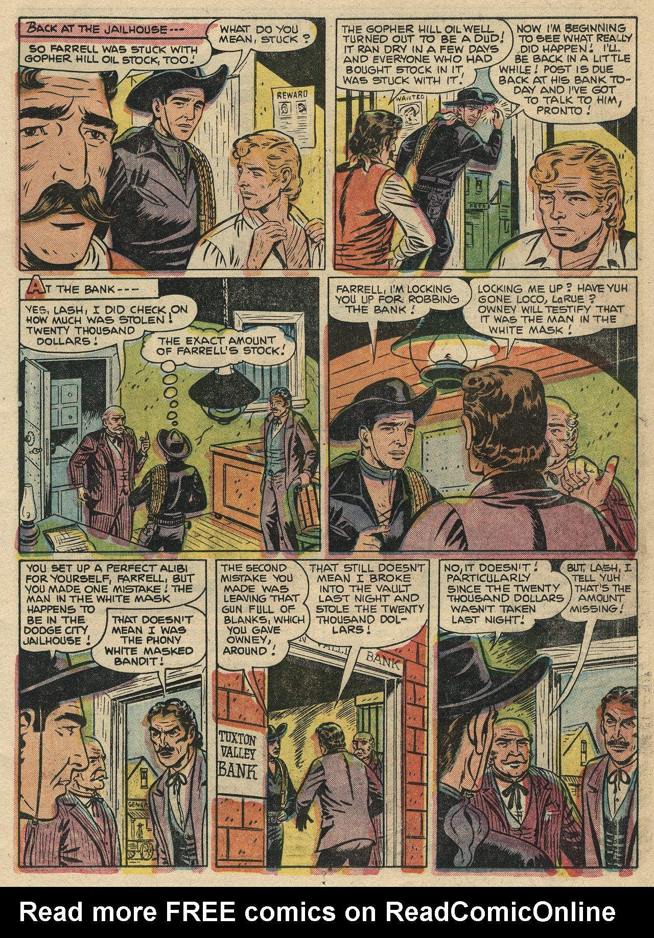 Read online Lash Larue Western (1949) comic -  Issue #54 - 11