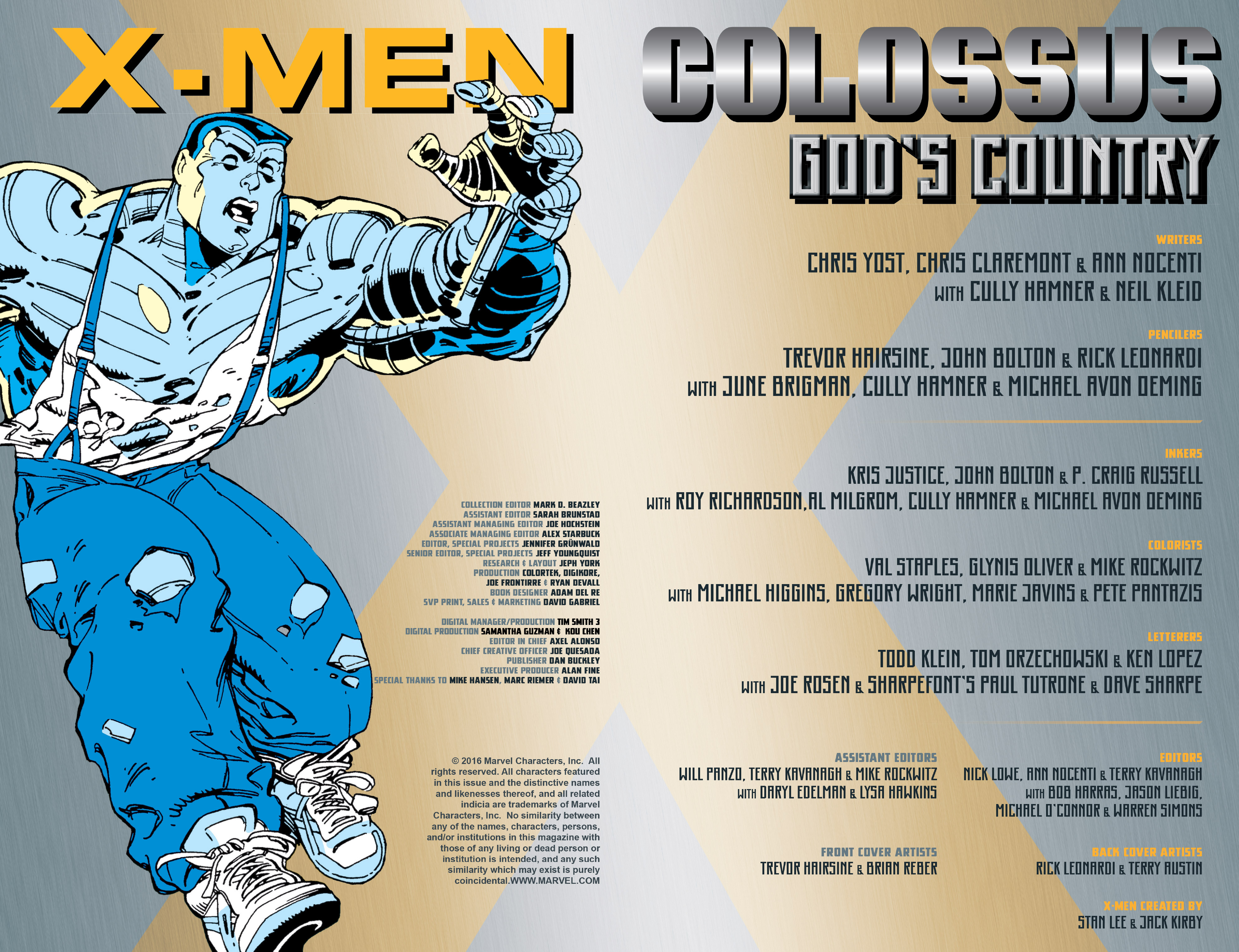 Read online X-Men: Colossus: God's Country comic -  Issue # TPB (Part 1) - 3