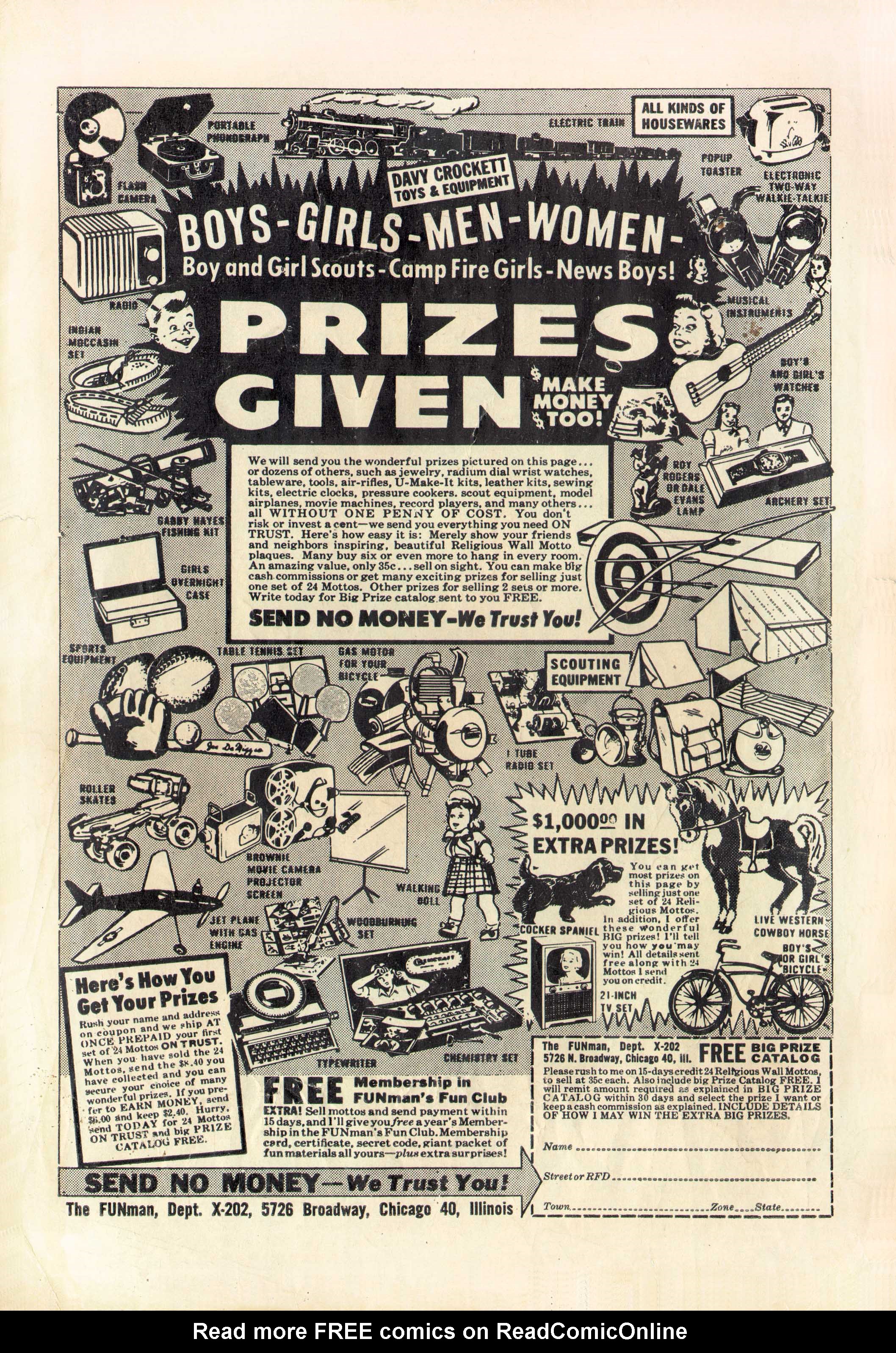 Read online Swift Arrow (1957) comic -  Issue #1 - 36