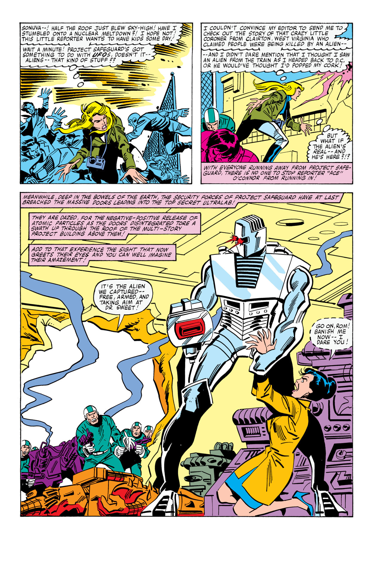 Read online Rom: The Original Marvel Years Omnibus comic -  Issue # TPB (Part 3) - 21