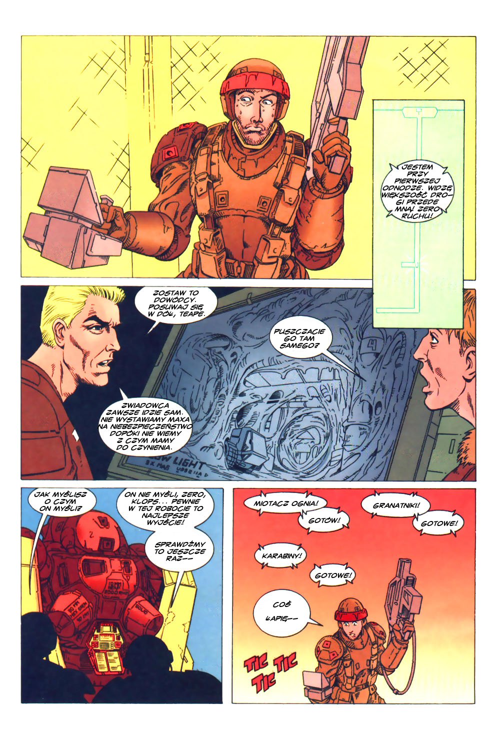 Read online Aliens: Berserker comic -  Issue #1 - 12