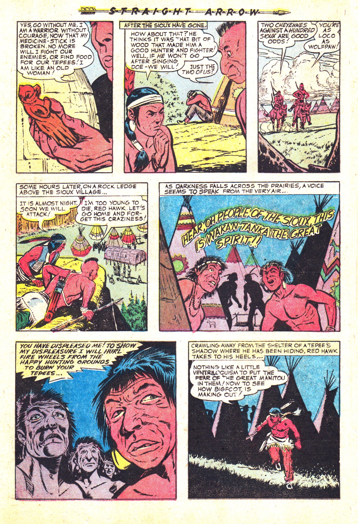 Read online Straight Arrow comic -  Issue #33 - 22