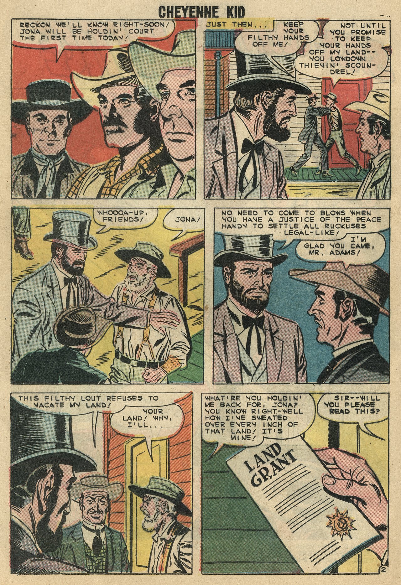 Read online Cheyenne Kid comic -  Issue #19 - 24