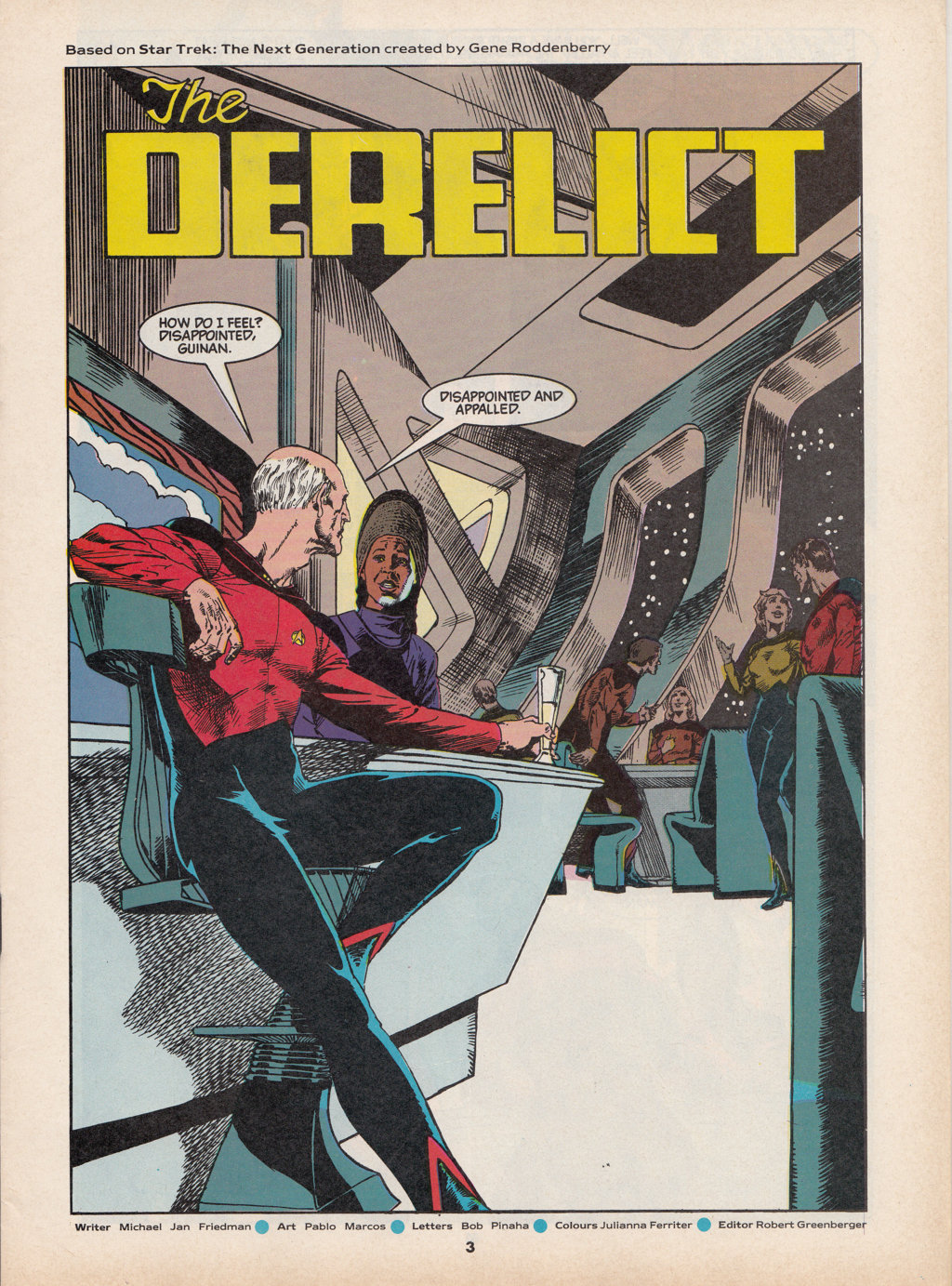 Read online Star Trek The Next Generation (1990) comic -  Issue #12 - 3