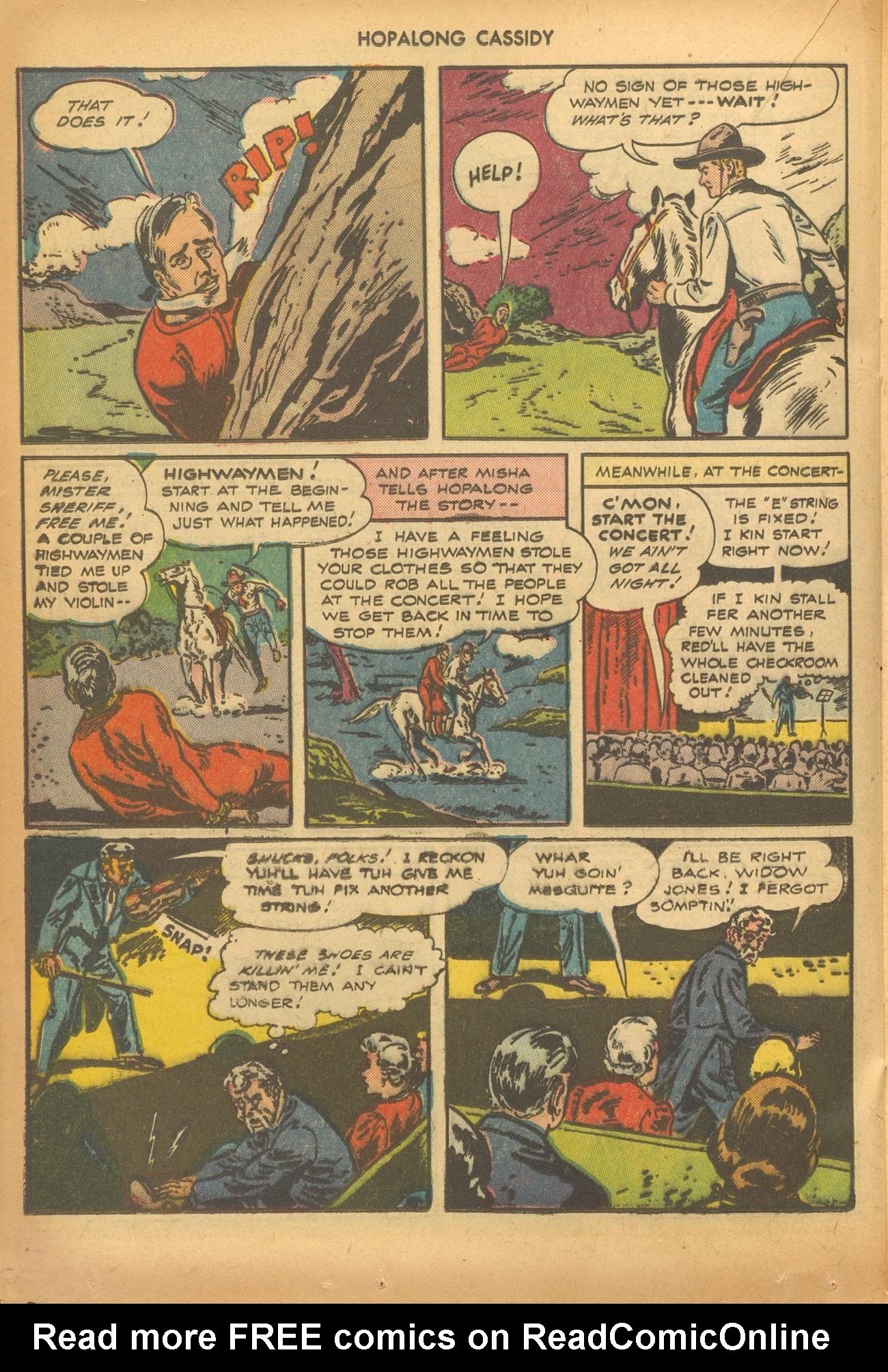 Read online Hopalong Cassidy comic -  Issue #12 - 30