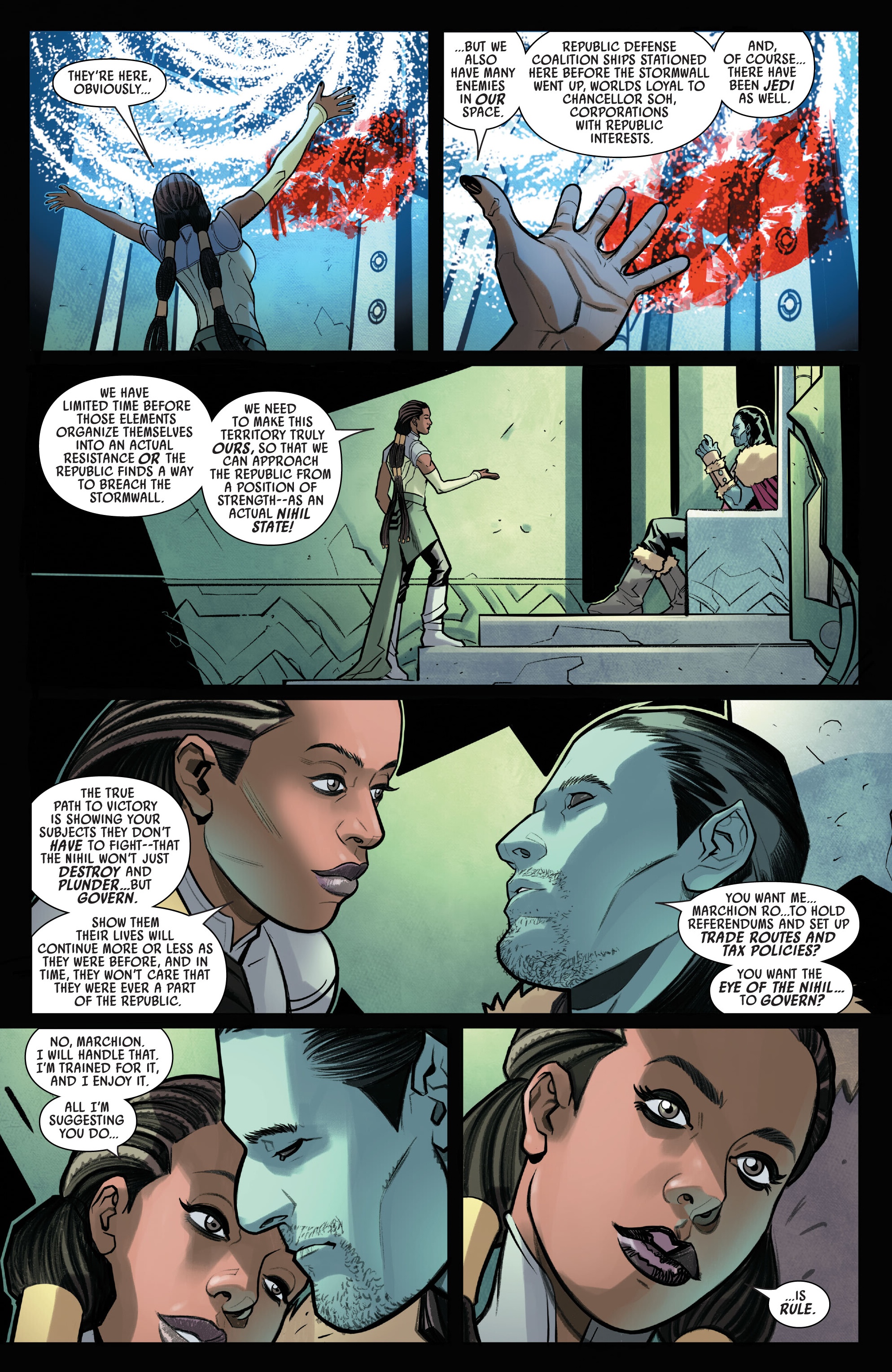Read online Star Wars: The High Republic: Shadows of Starlight comic -  Issue #4 - 8