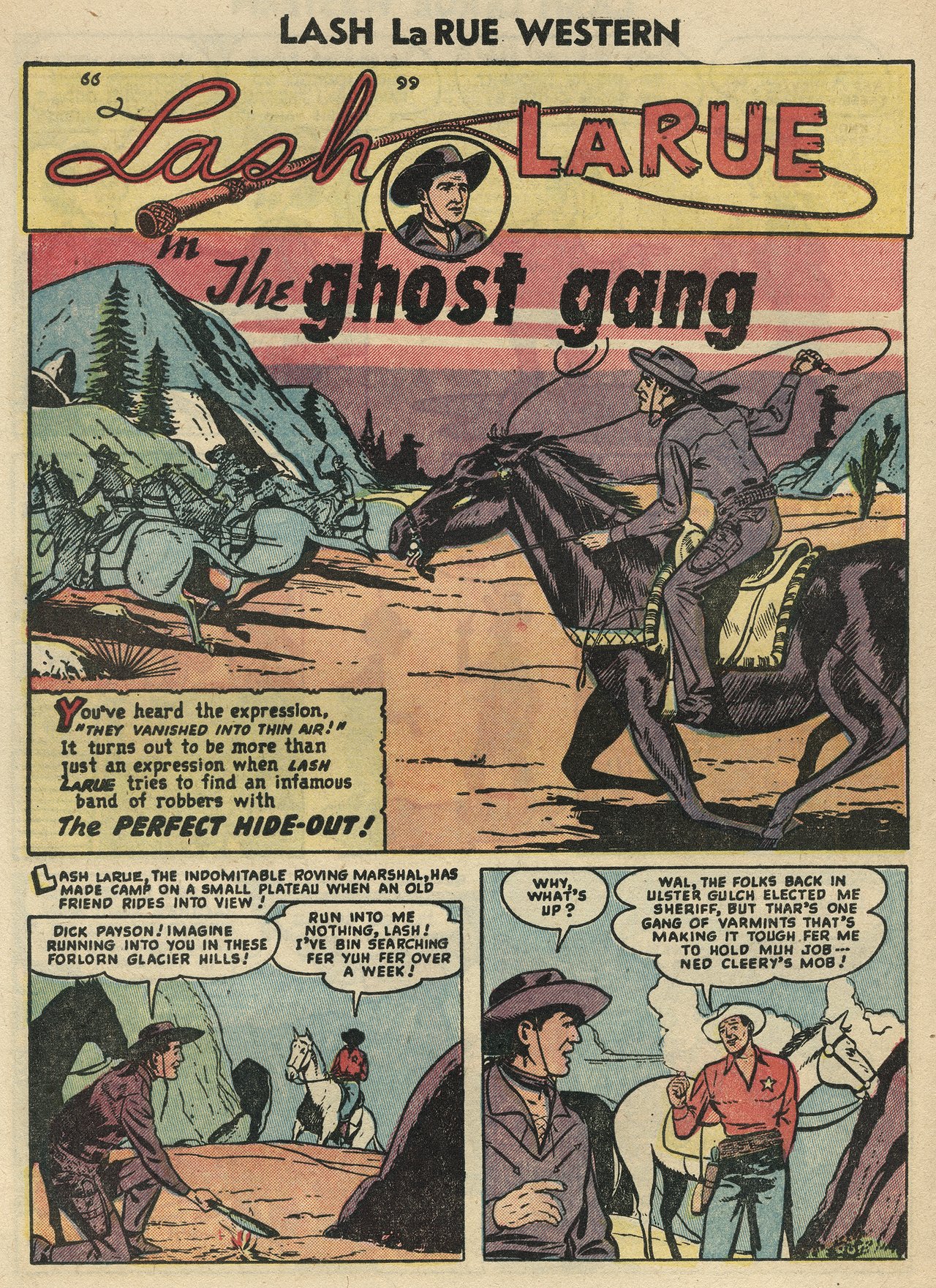 Read online Lash Larue Western (1949) comic -  Issue #47 - 24