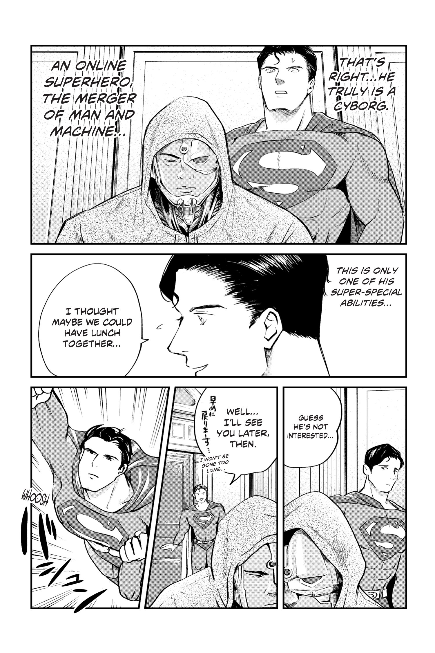 Read online Superman vs. Meshi comic -  Issue #13 - 7