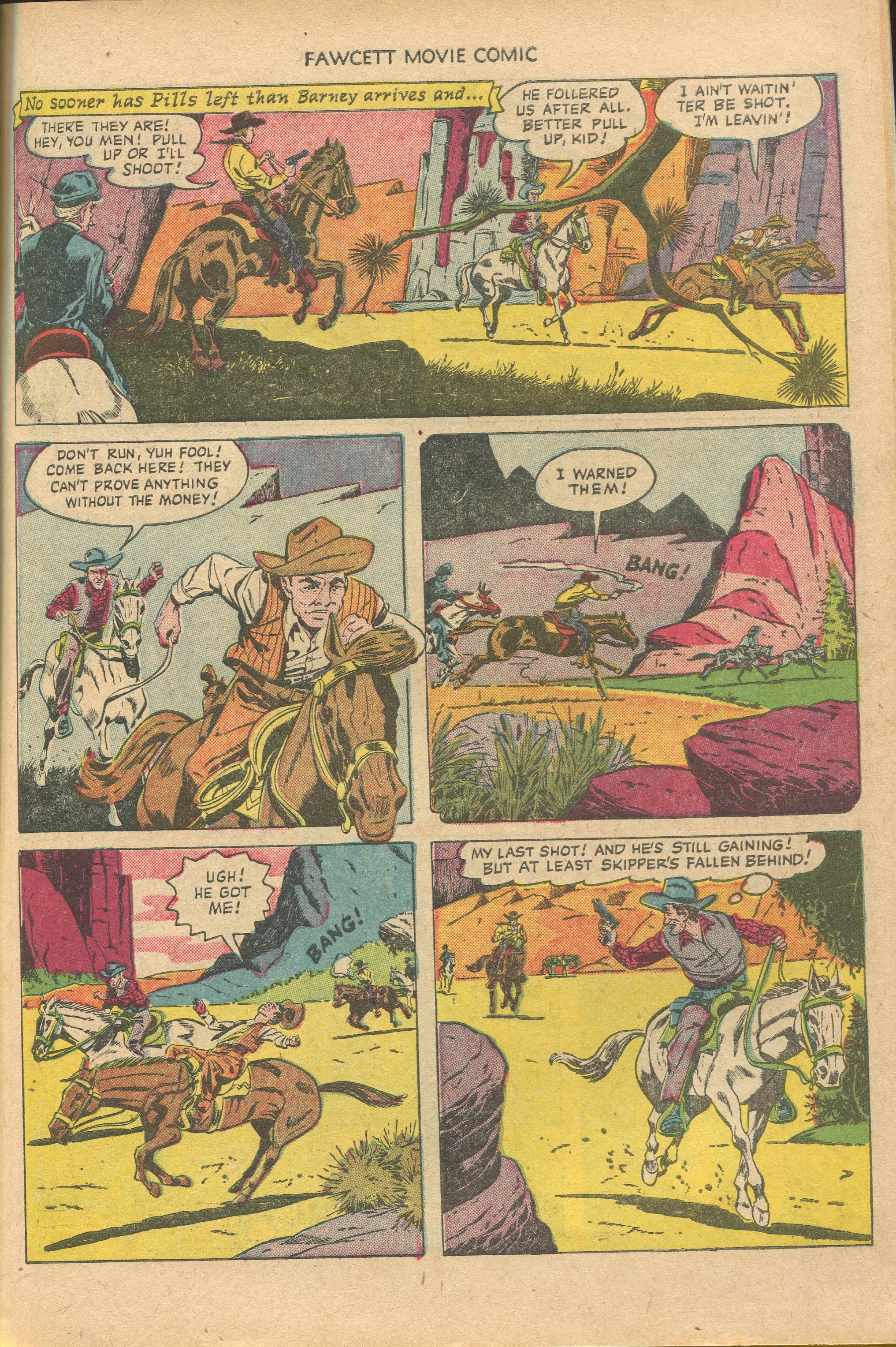 Read online Fawcett Movie Comic comic -  Issue #9 - 7