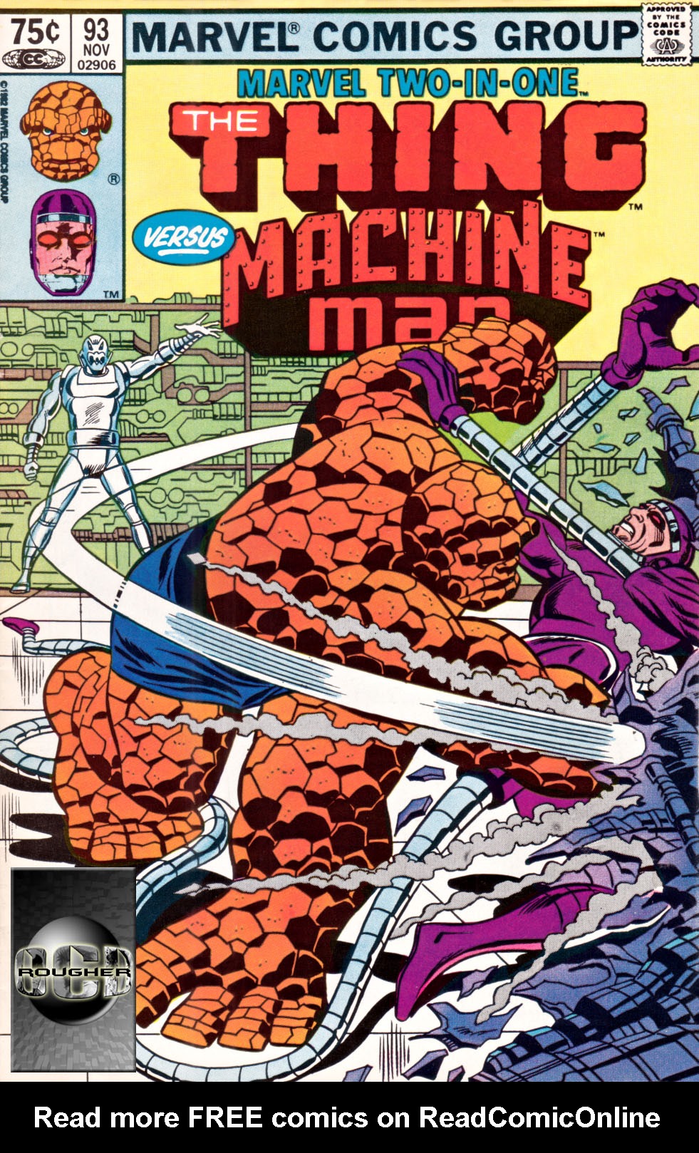 Read online Marvel Two-In-One comic -  Issue #93 - 1