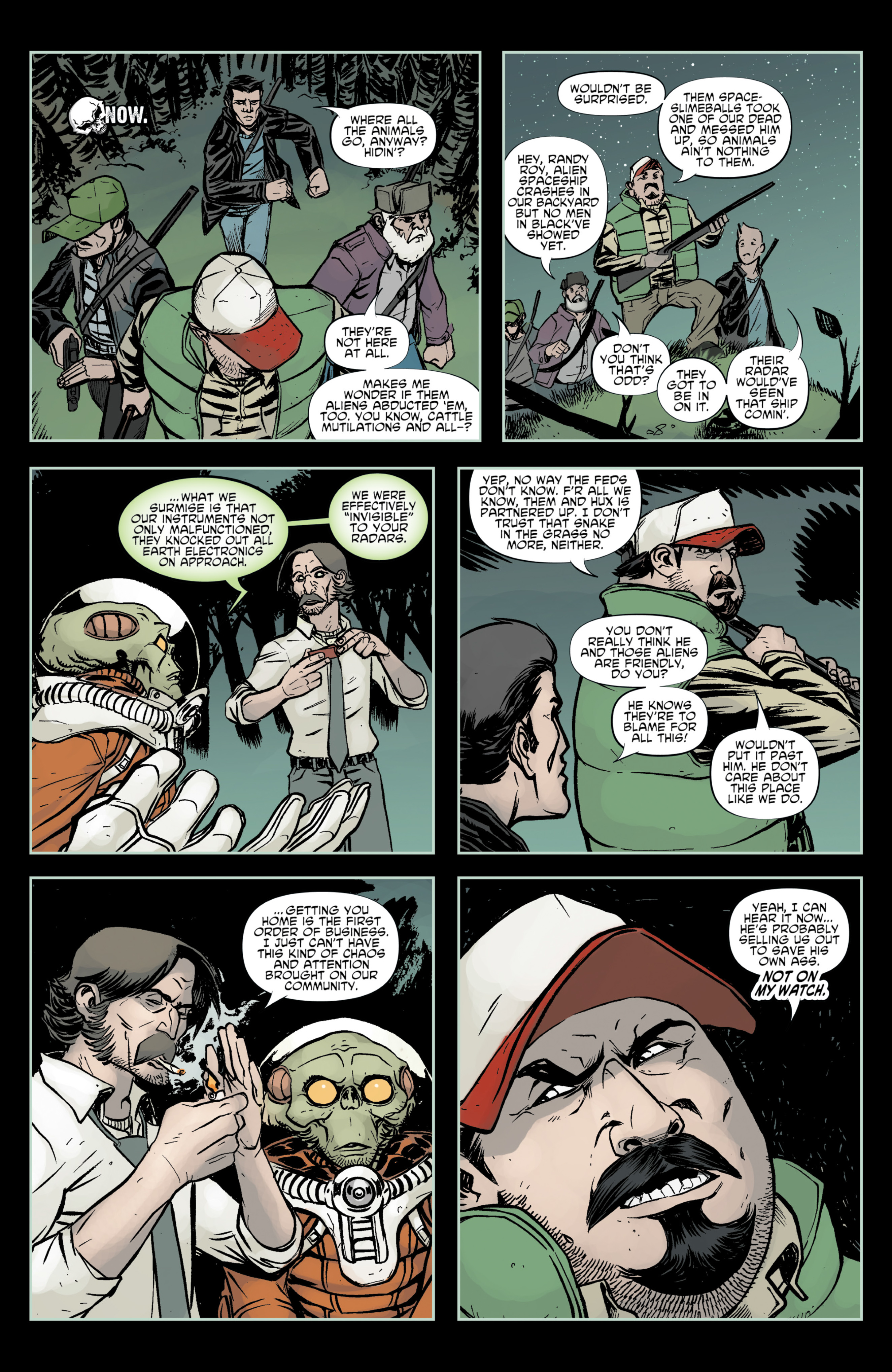 Read online The Colonized: Zombies vs. Aliens comic -  Issue # TPB - 33