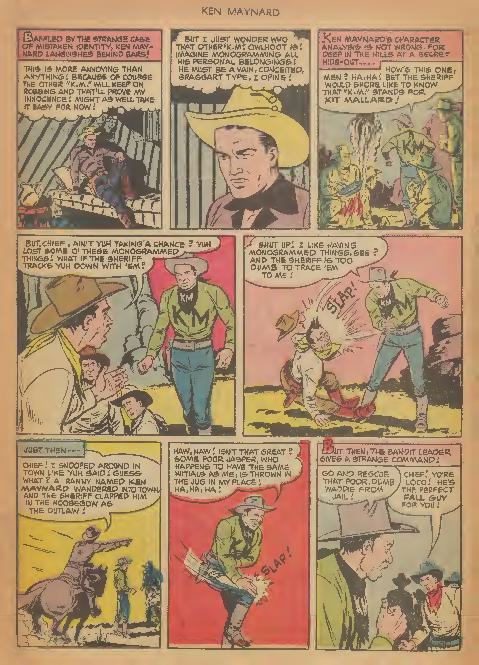 Read online Ken Maynard Western comic -  Issue #4 - 6