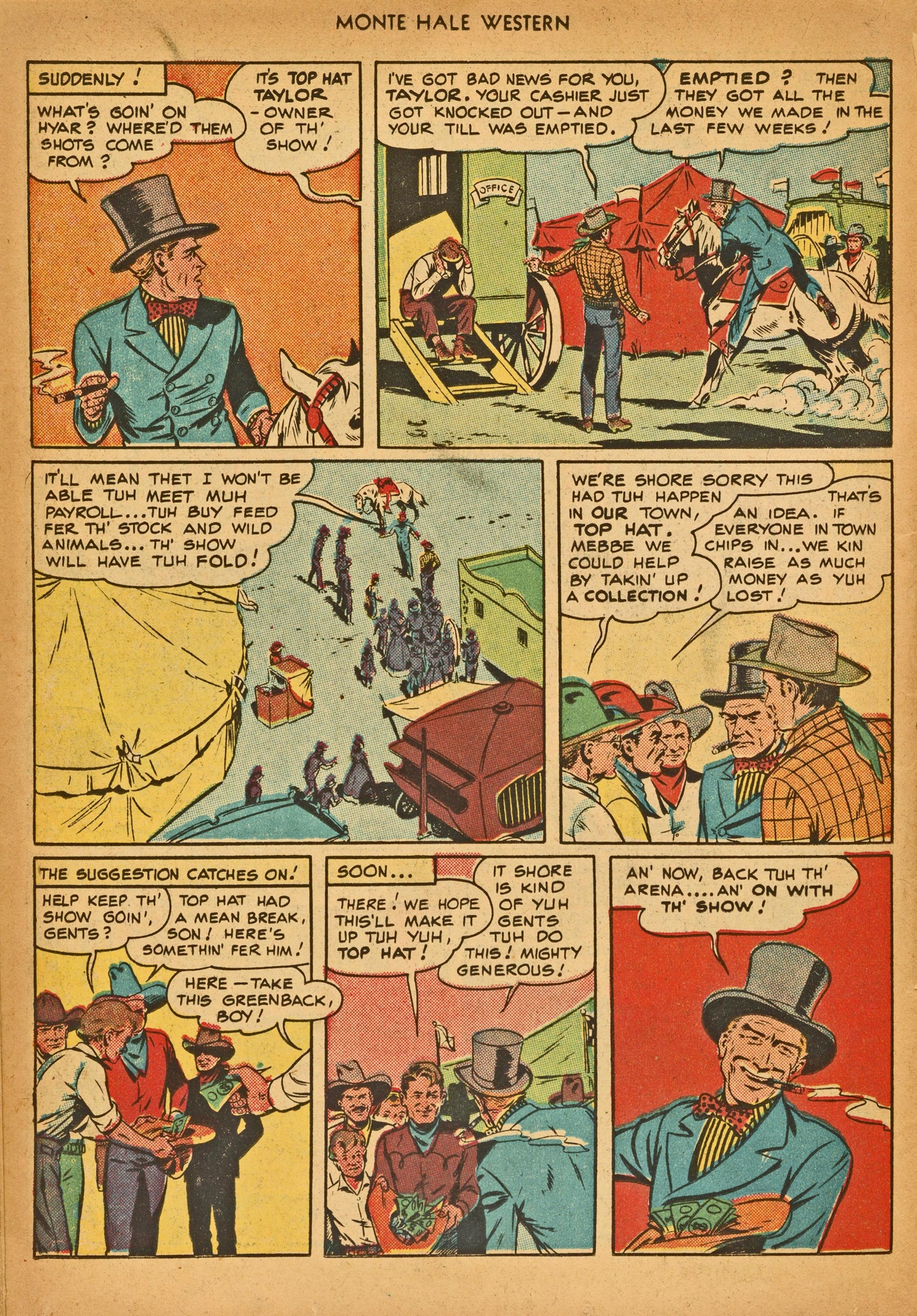 Read online Monte Hale Western comic -  Issue #30 - 18