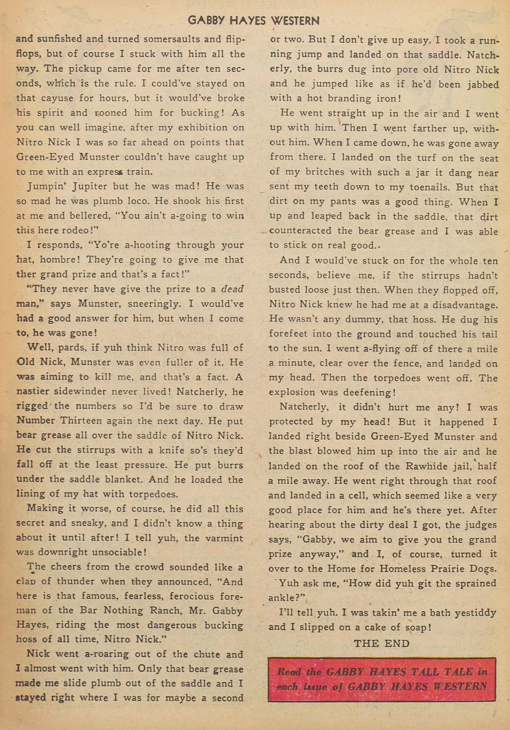 Read online Gabby Hayes Western comic -  Issue #42 - 26