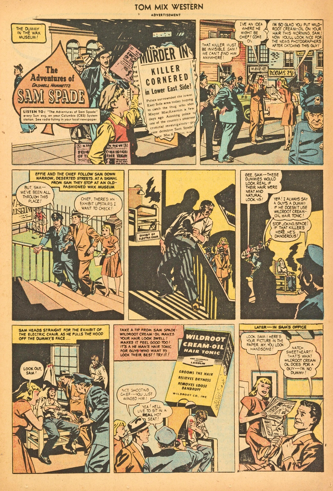 Read online Tom Mix Western (1948) comic -  Issue #3 - 23