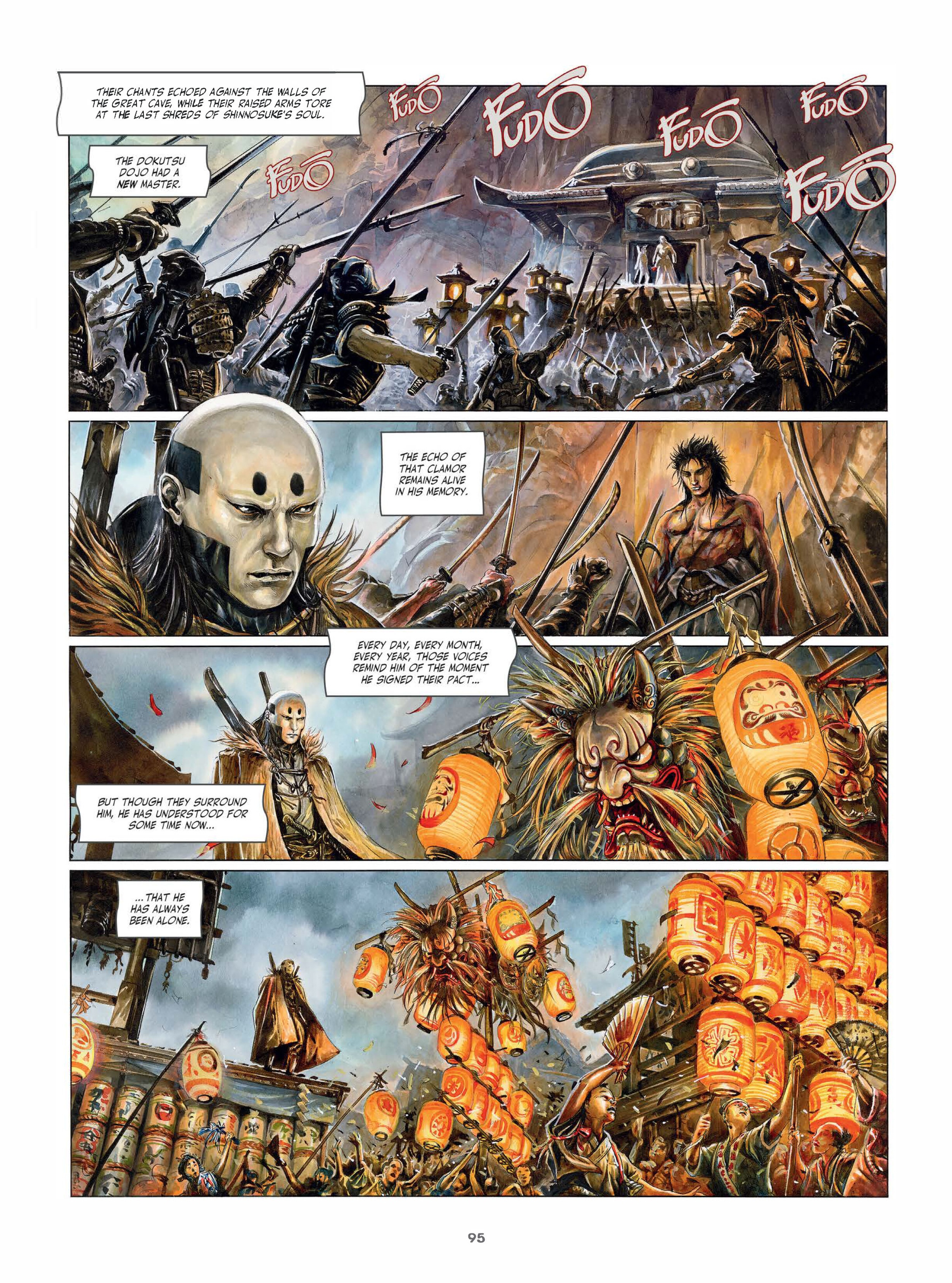 Read online Legends of the Pierced Veil: The Mask of Fudo comic -  Issue # TPB (Part 1) - 94