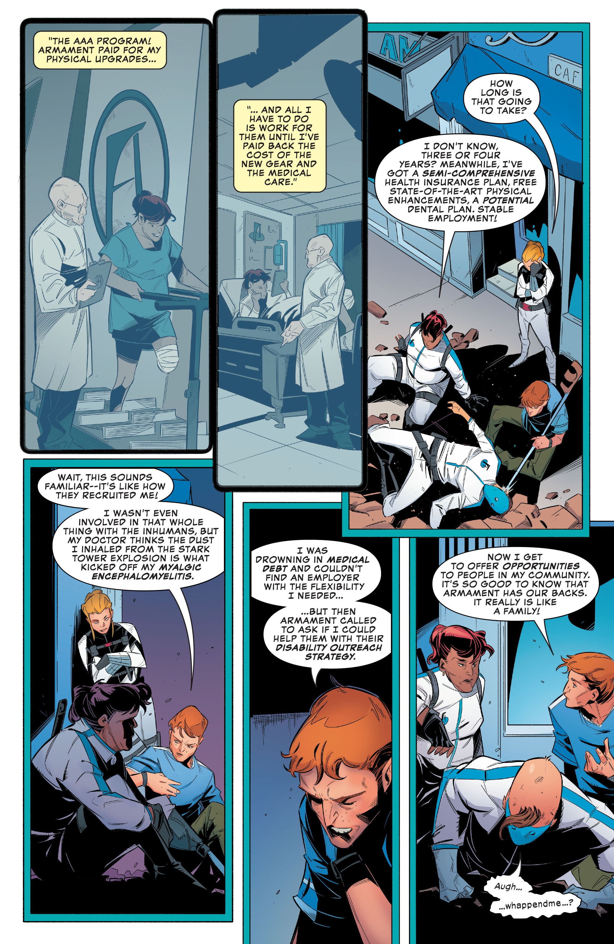 Read online White Widow (2023) comic -  Issue #3 - 18