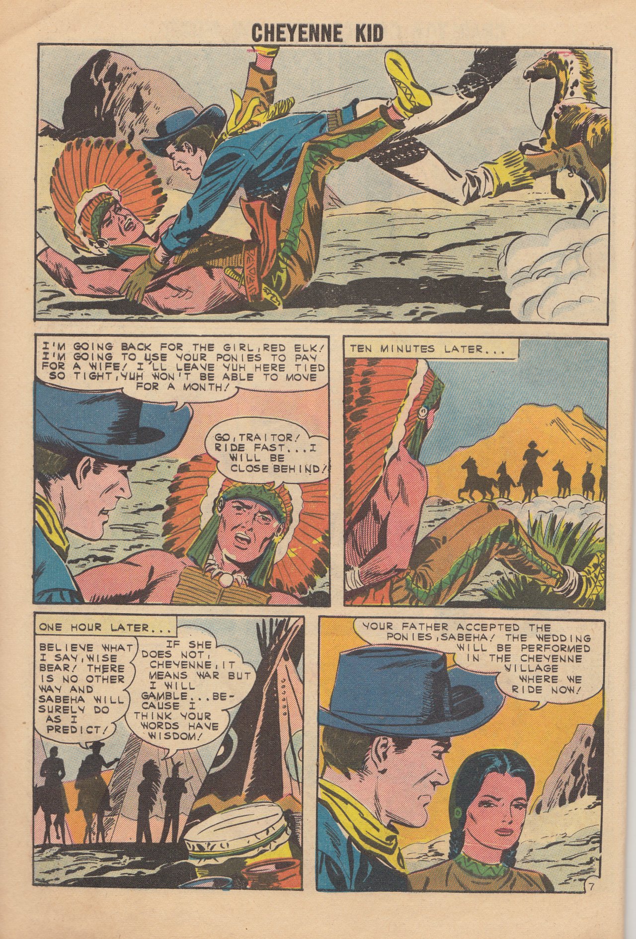 Read online Cheyenne Kid comic -  Issue #33 - 10