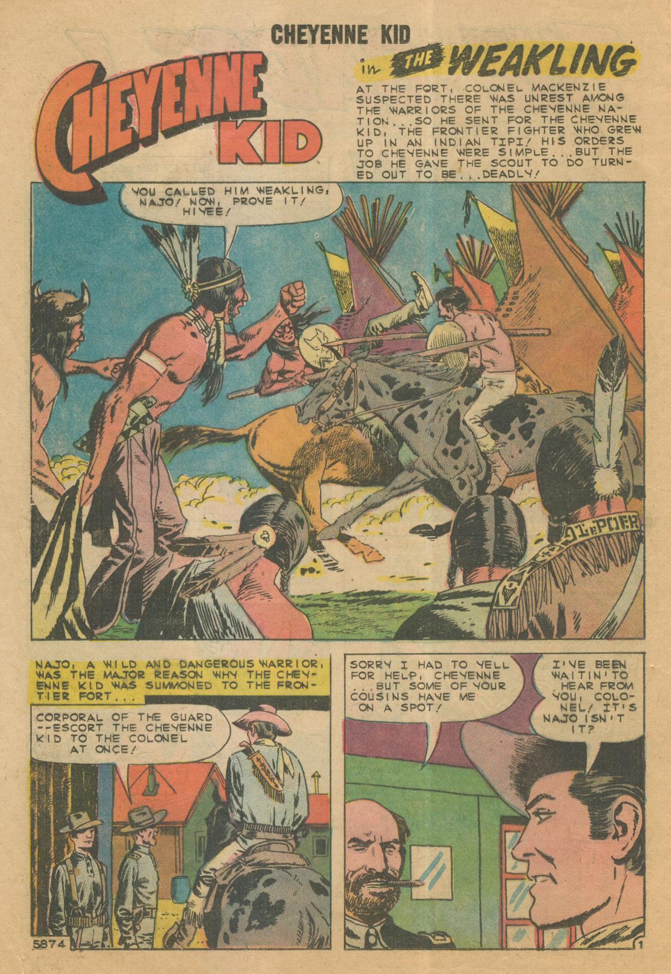 Read online Cheyenne Kid comic -  Issue #20 - 11