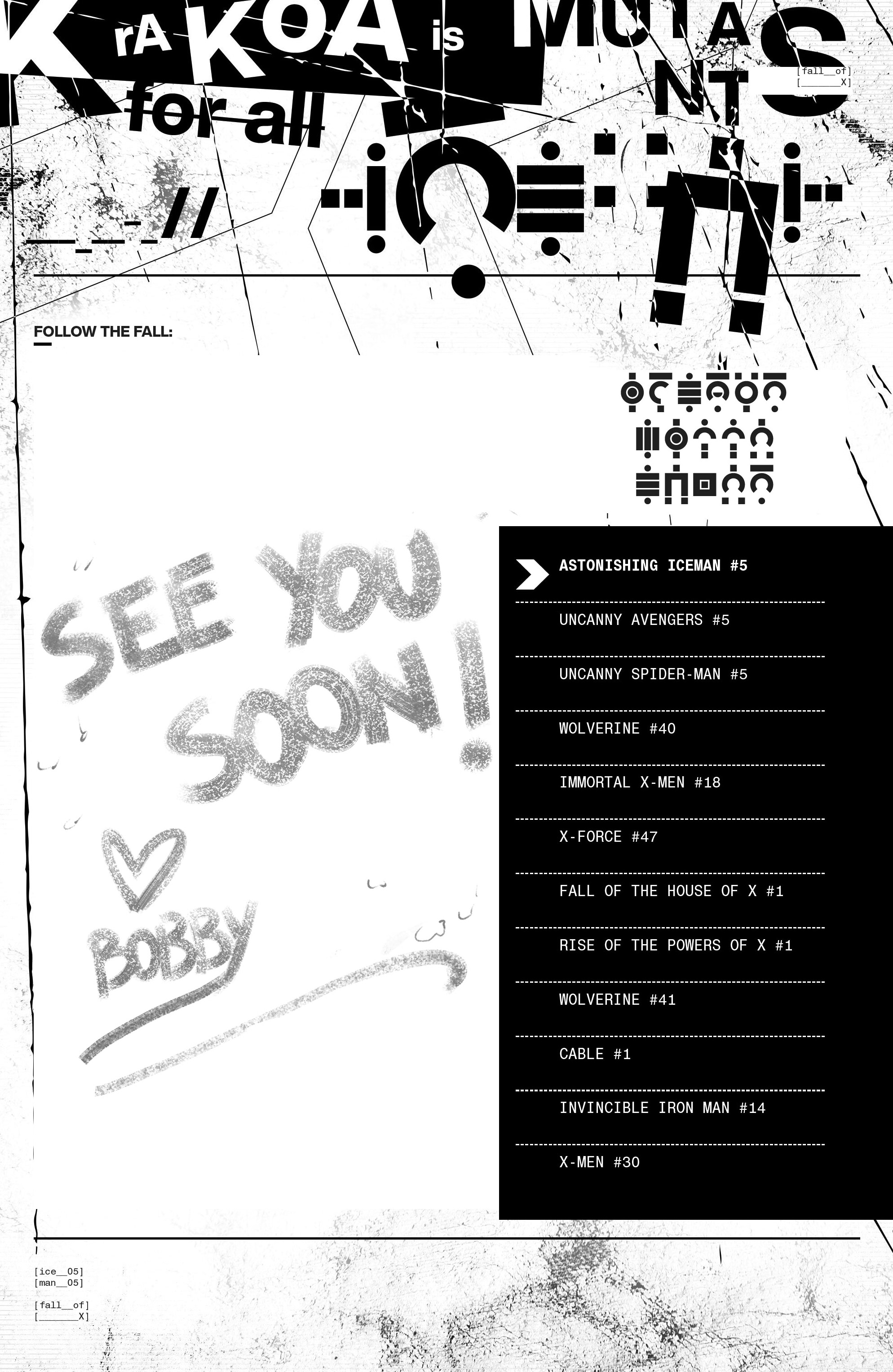 Read online Astonishing Iceman comic -  Issue #5 - 25