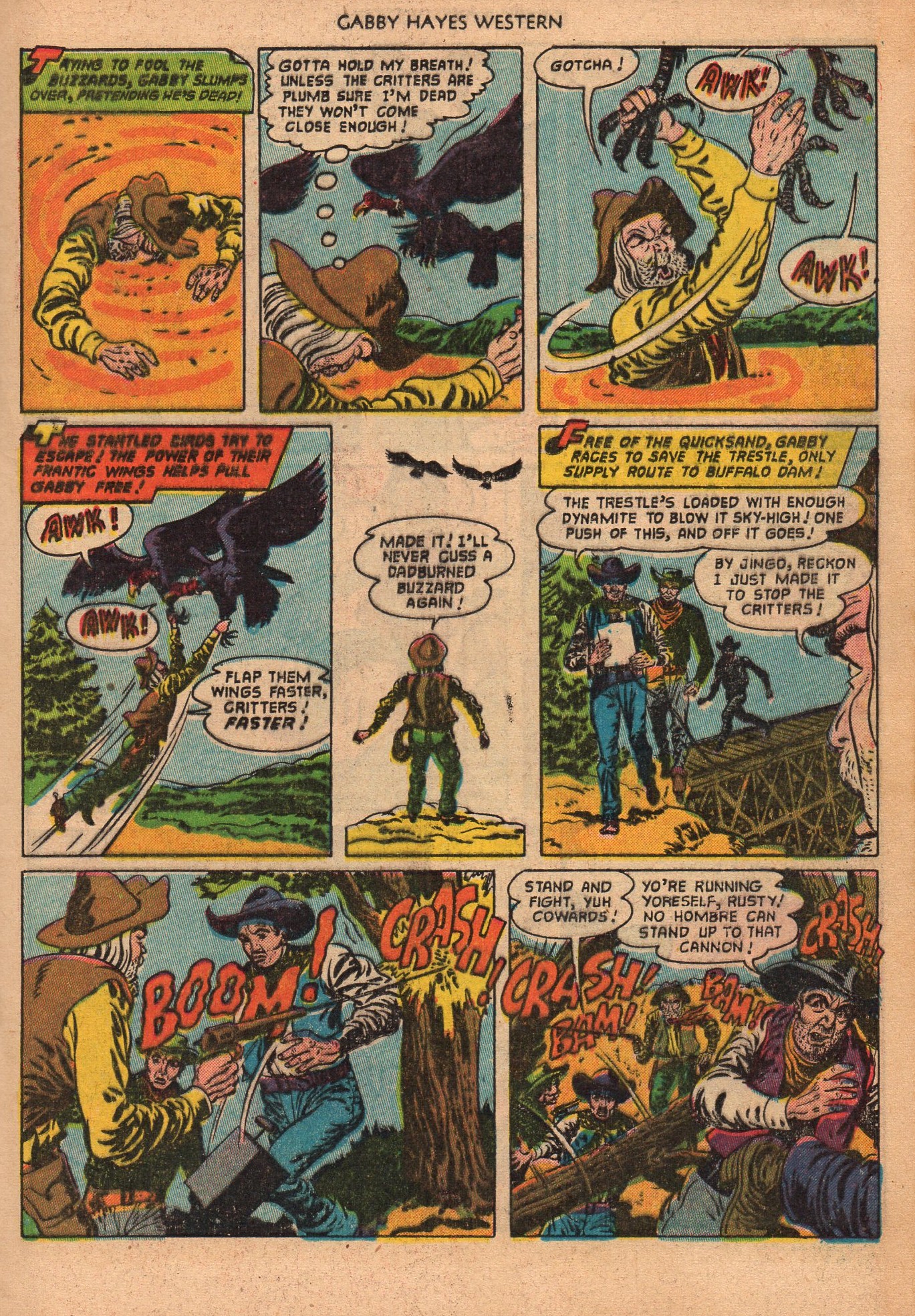 Read online Gabby Hayes Western comic -  Issue #48 - 17