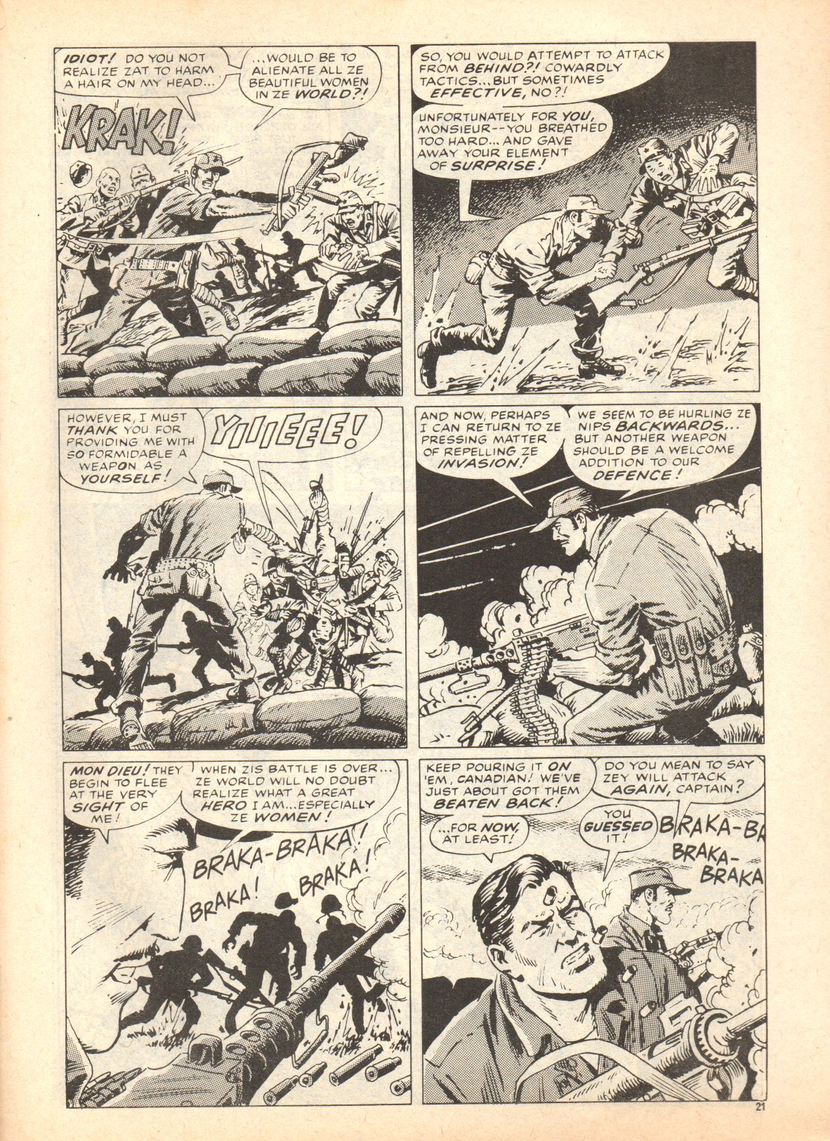 Read online Fury (1977) comic -  Issue #20 - 21