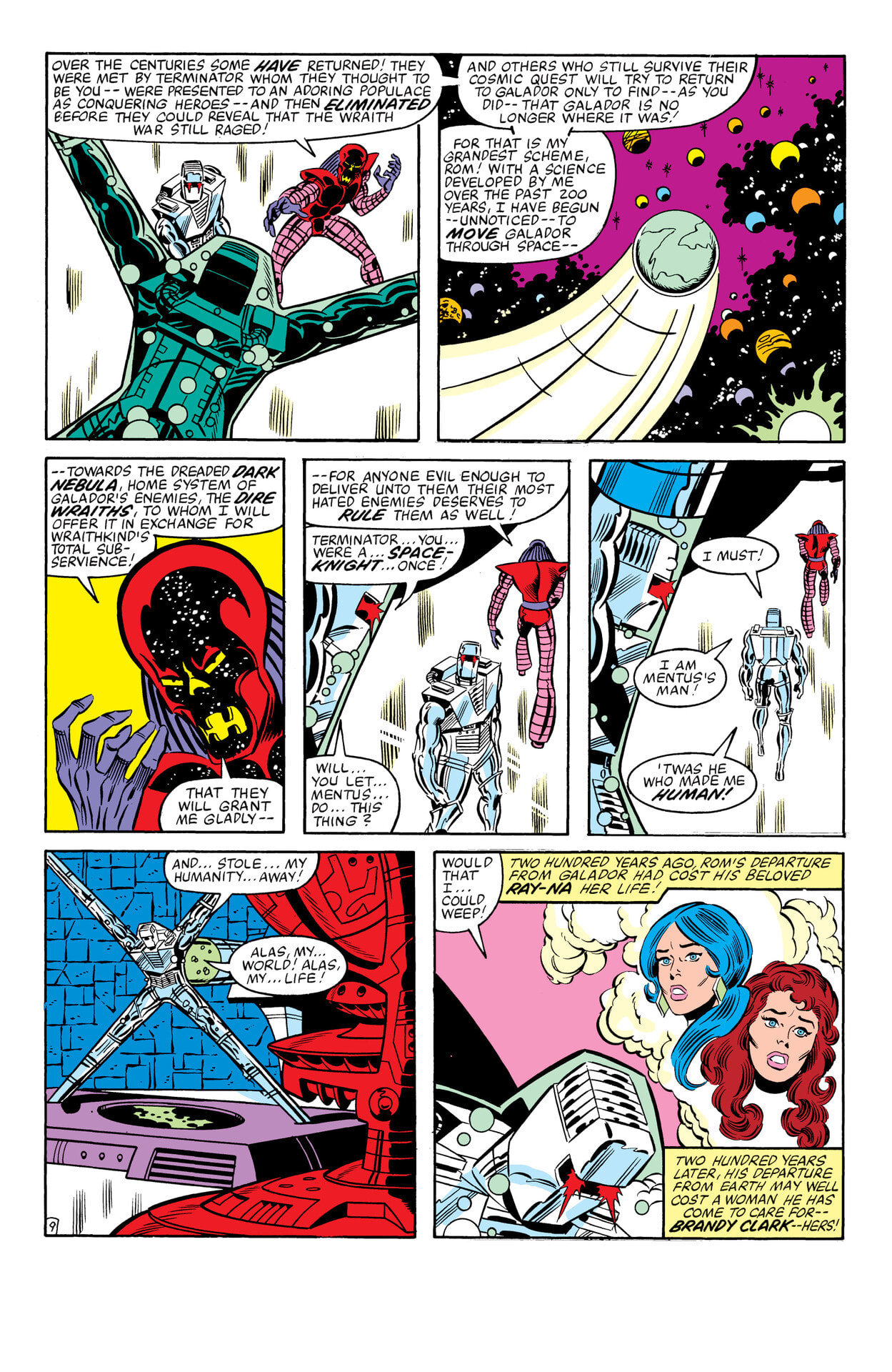 Read online Rom: The Original Marvel Years Omnibus comic -  Issue # TPB (Part 6) - 61