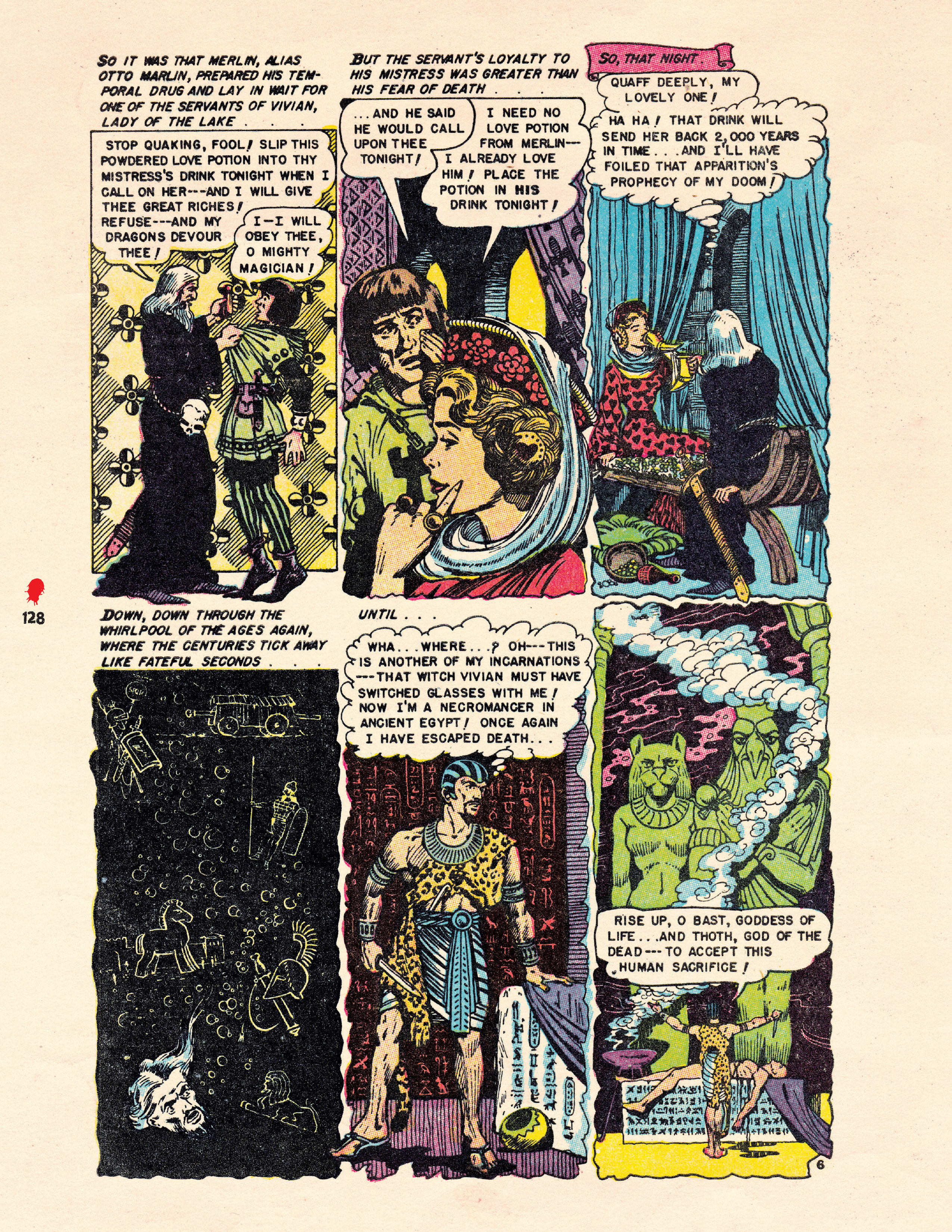 Read online Chilling Archives of Horror Comics comic -  Issue # TPB 23 - 128