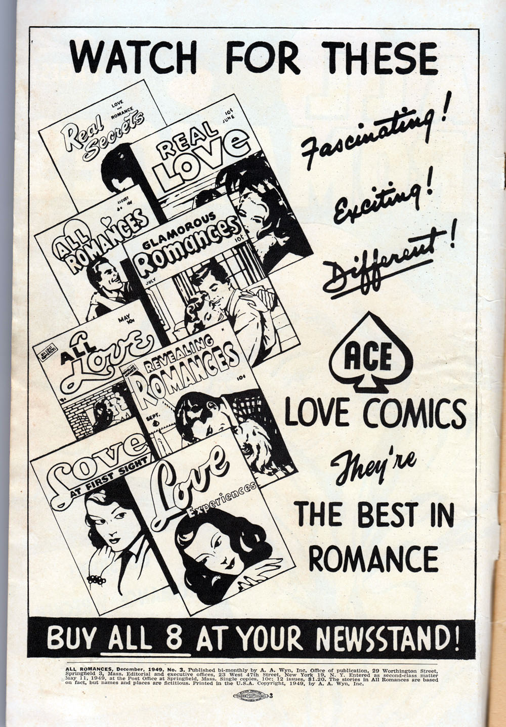 Read online All Romances comic -  Issue #3 - 2