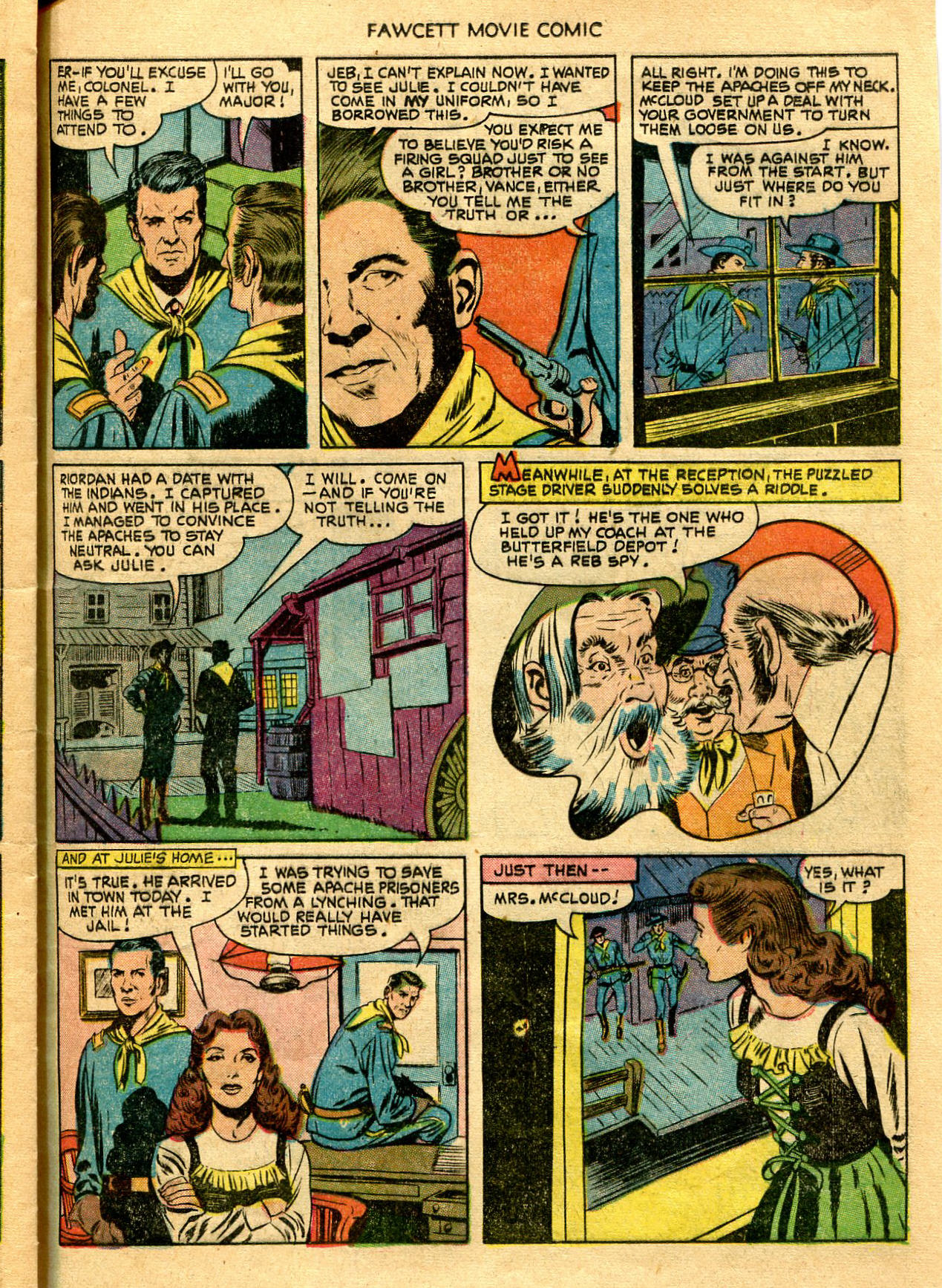 Read online Fawcett Movie Comic comic -  Issue #14 - 21