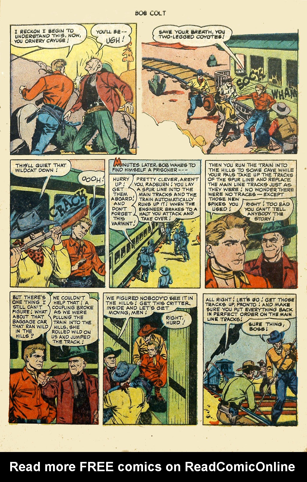 Read online Bob Colt Western comic -  Issue #2 - 9
