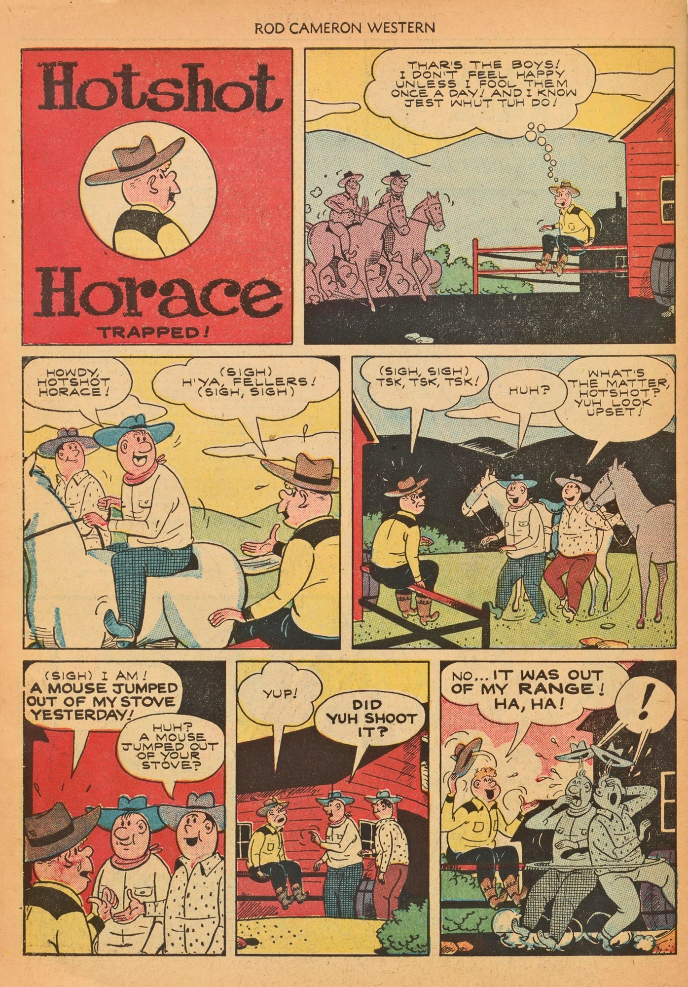 Read online Rod Cameron Western comic -  Issue #2 - 34