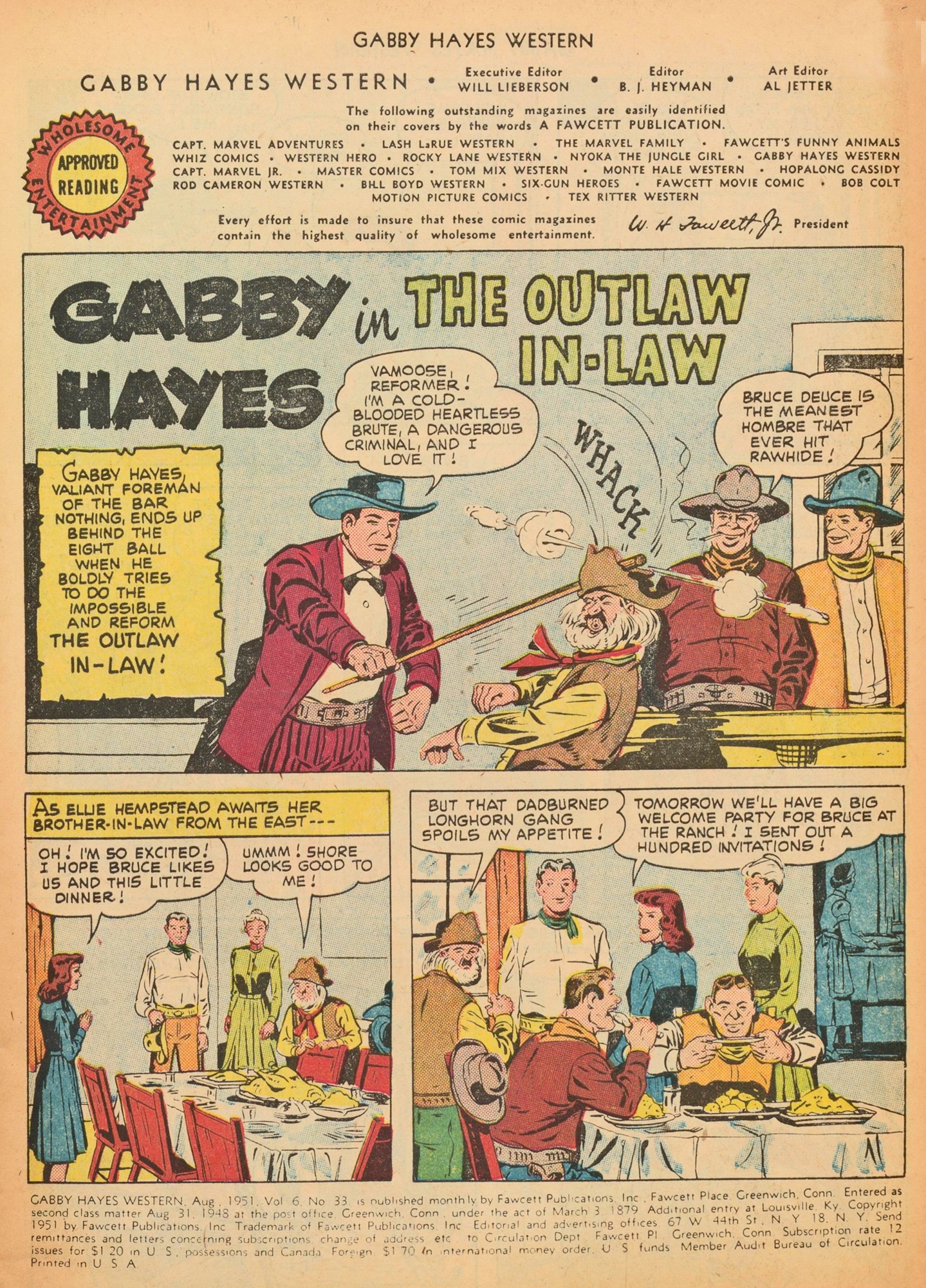 Read online Gabby Hayes Western comic -  Issue #33 - 3