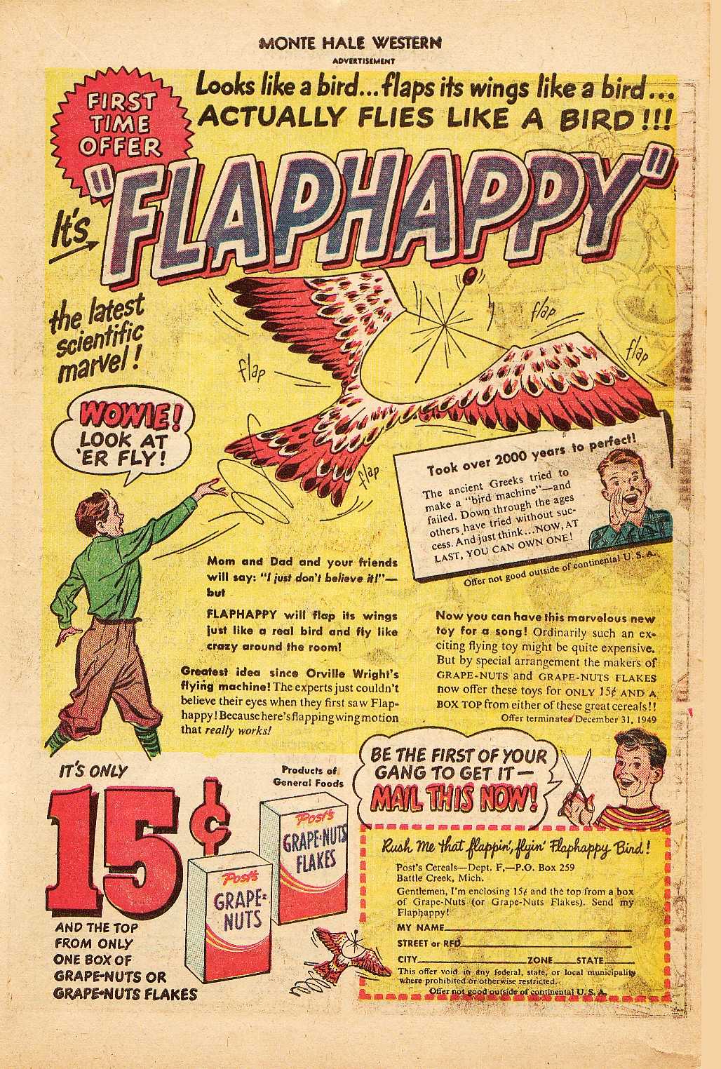 Read online Monte Hale Western comic -  Issue #38 - 22