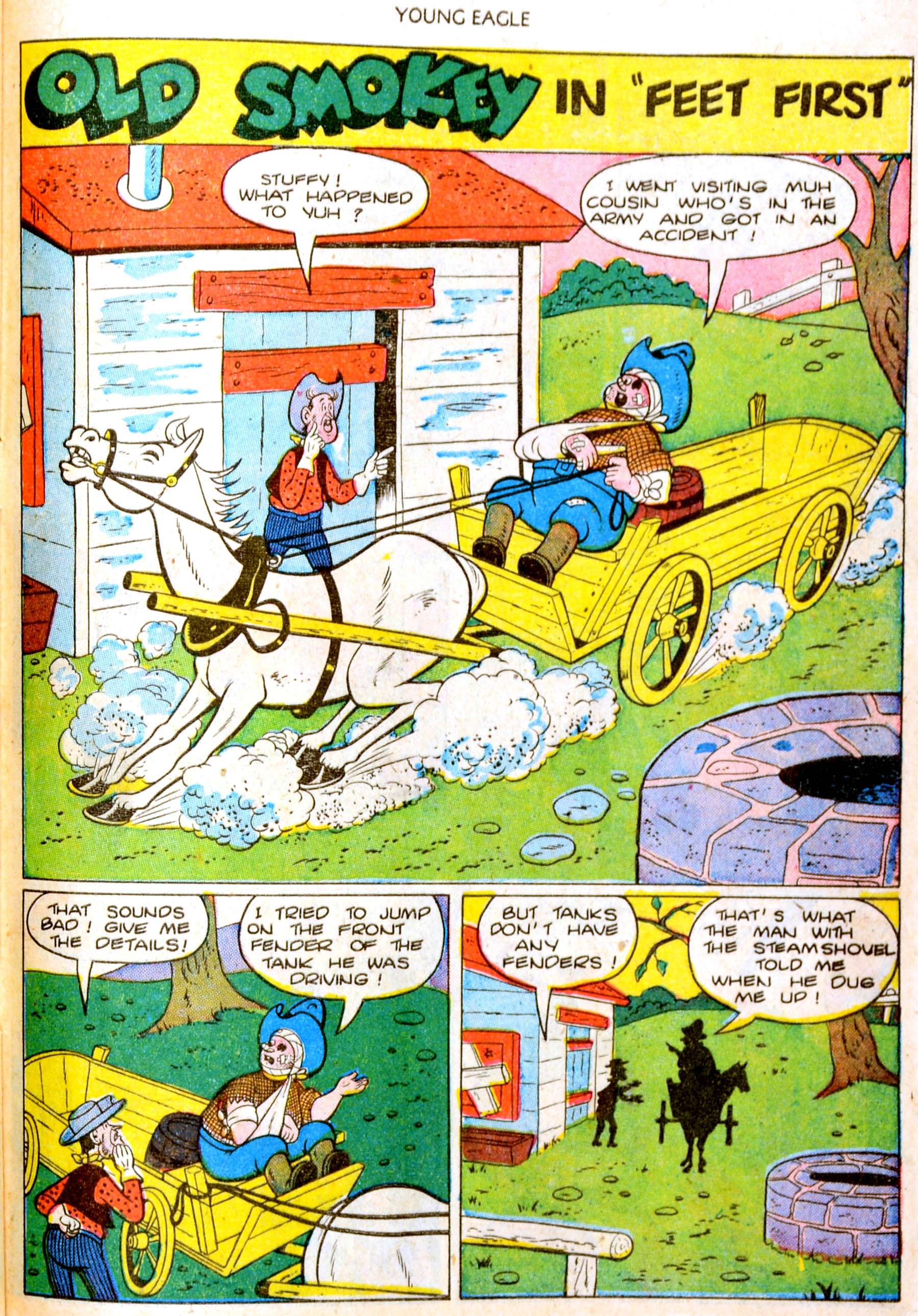 Read online Young Eagle comic -  Issue #4 - 23