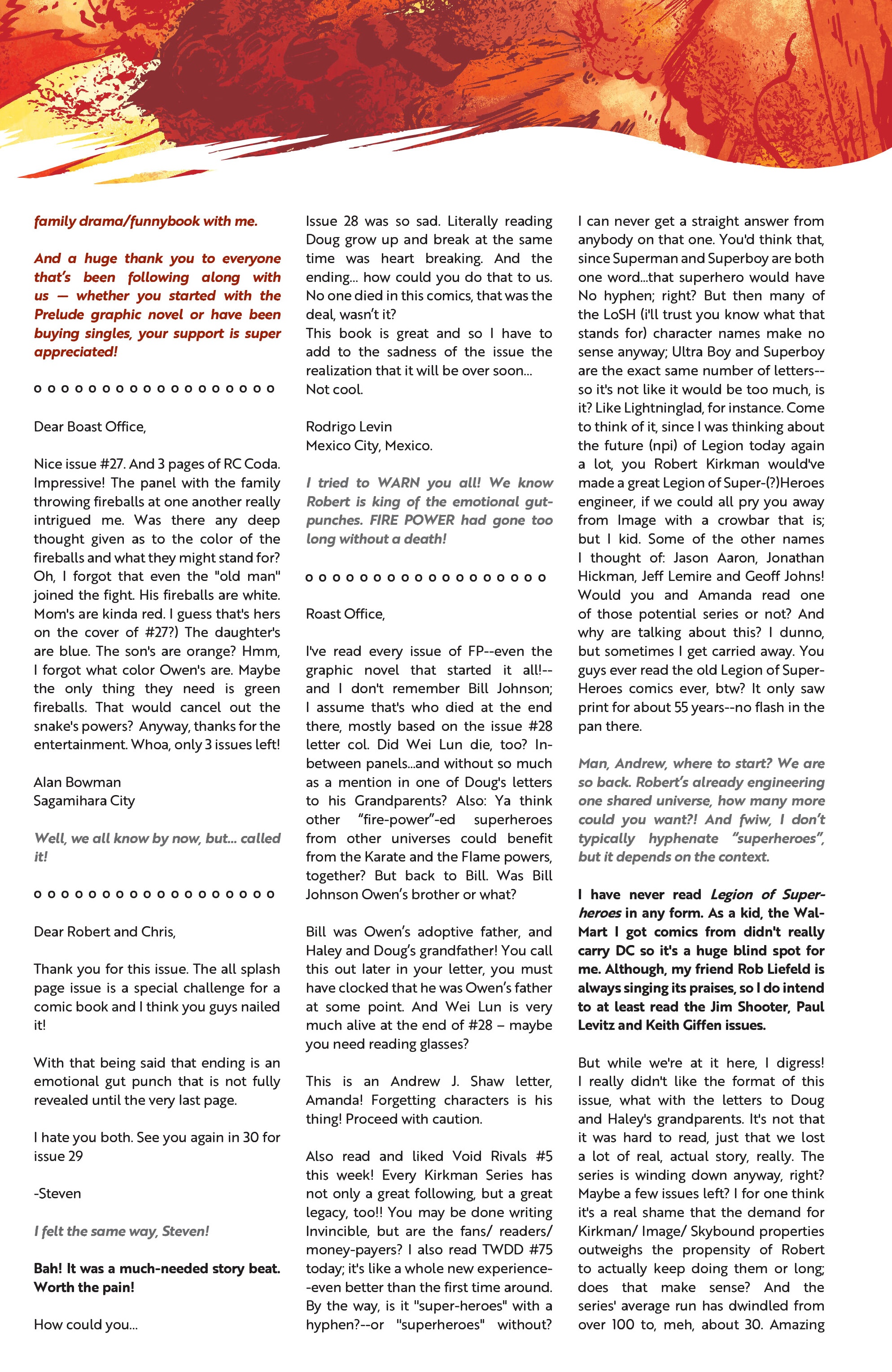 Read online Fire Power comic -  Issue #30 - 53