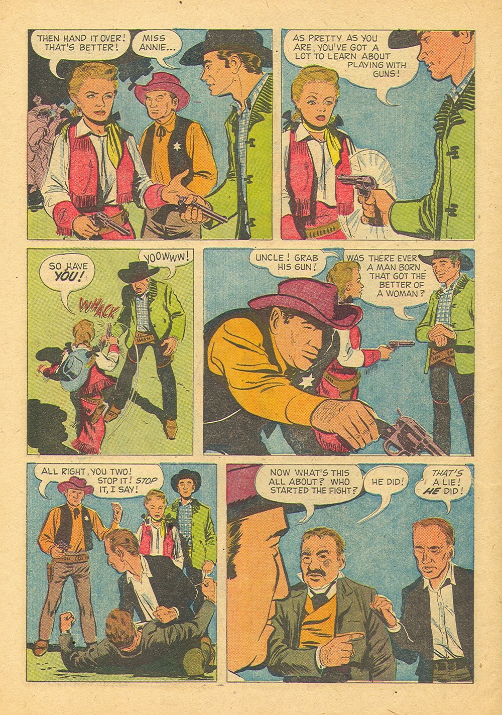 Read online Annie Oakley & Tagg comic -  Issue #7 - 10