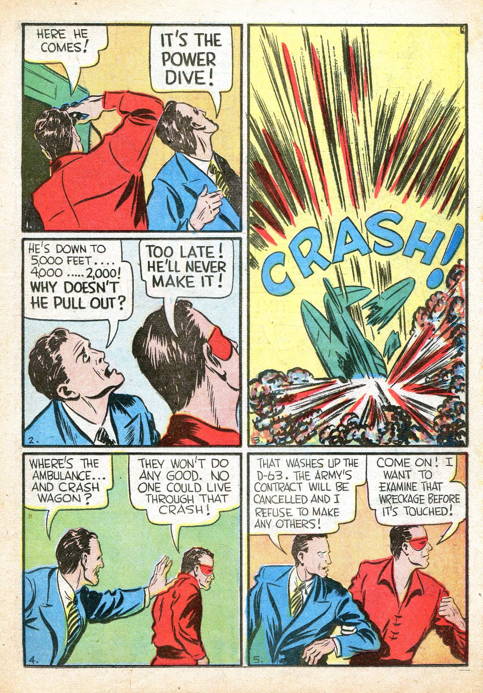 Read online Masked Marvel comic -  Issue #3 - 37